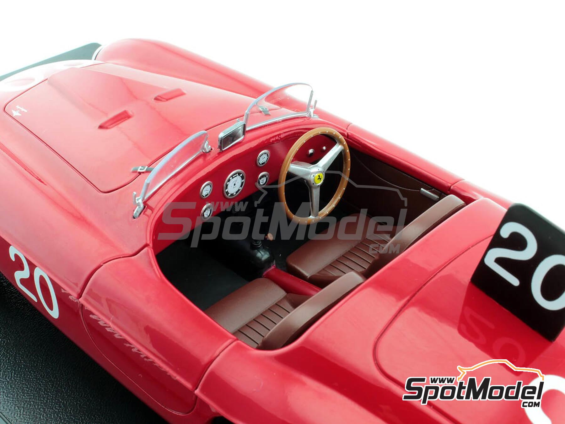 Image 9: Ferrari 166 MM - 24 Hours SPA Francorchamps 1949 | Diecast model car in 1/18 scale manufactured by KK Scale (ref.&nbsp;DIE-59892, also 4260699760845 and KKDC180914)