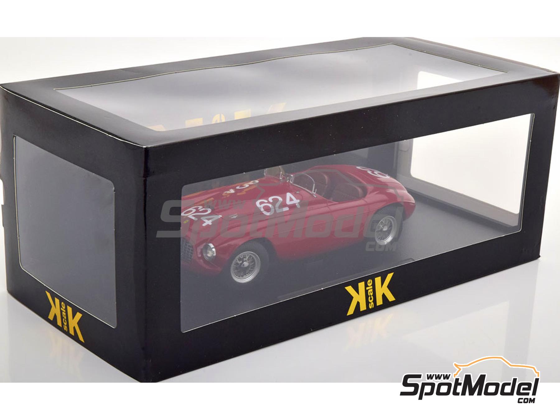 Ferrari 166 MM - KK SCALE MODELS 1/18 - Vainqueur Mille Miglia 1949 - Neuve