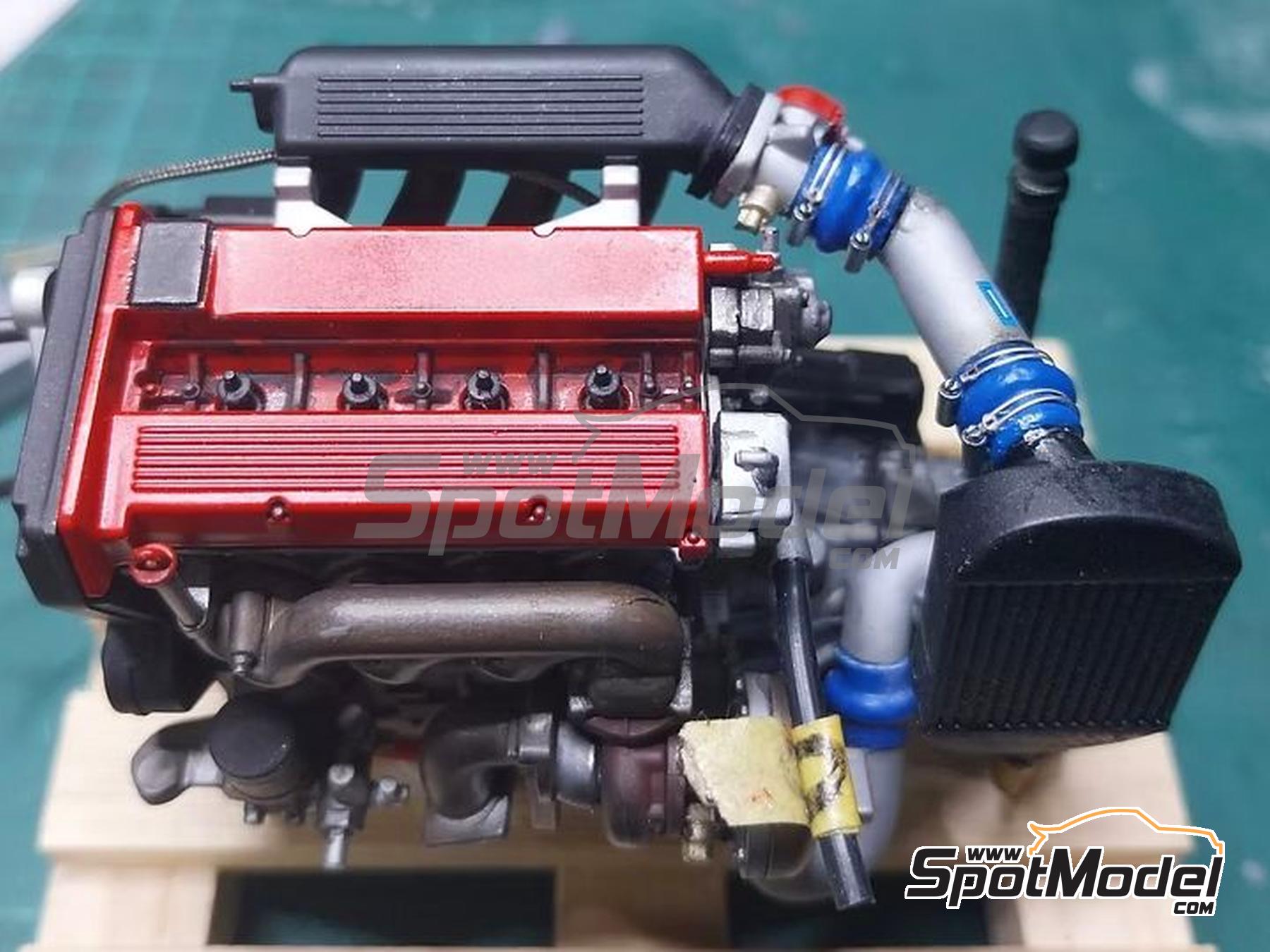 Image 7: Lancia Delta HF 8V | Transkit in 1/12 scale manufactured by KMP Kool Models Production (ref.&nbsp;KMP-12036, also 12036)
