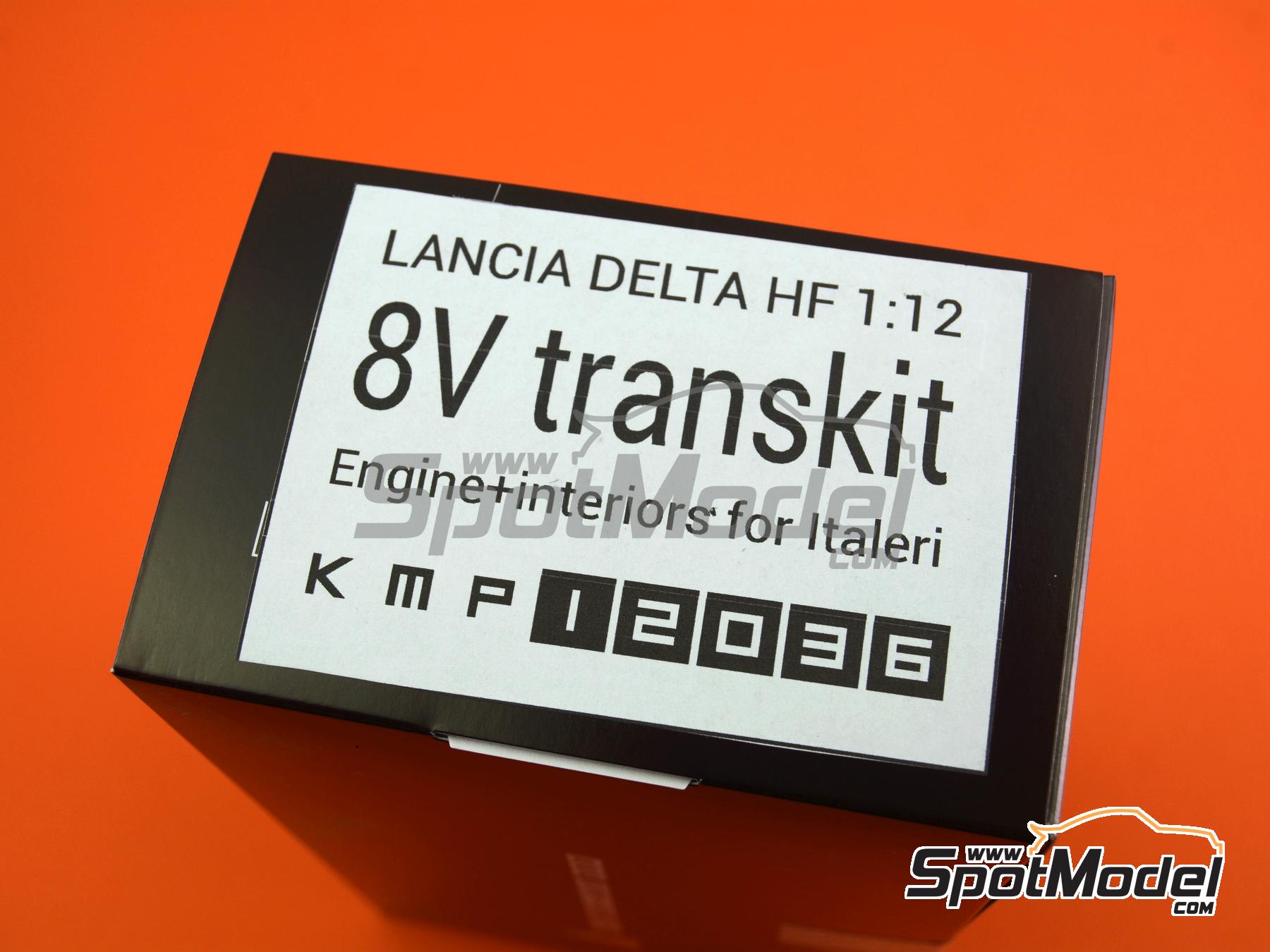 Image 10: Lancia Delta HF 8V | Transkit in 1/12 scale manufactured by KMP Kool Models Production (ref.&nbsp;KMP-12036, also 12036)