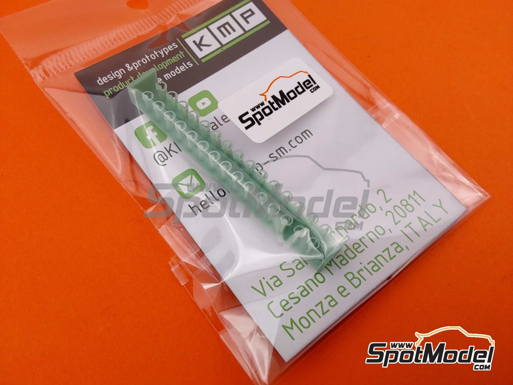 Image 4: Fairings Quick Release Clips | Detail in 1/12 scale manufactured by KMP Kool Models Production (ref.&nbsp;KMP-12040, also 12040)