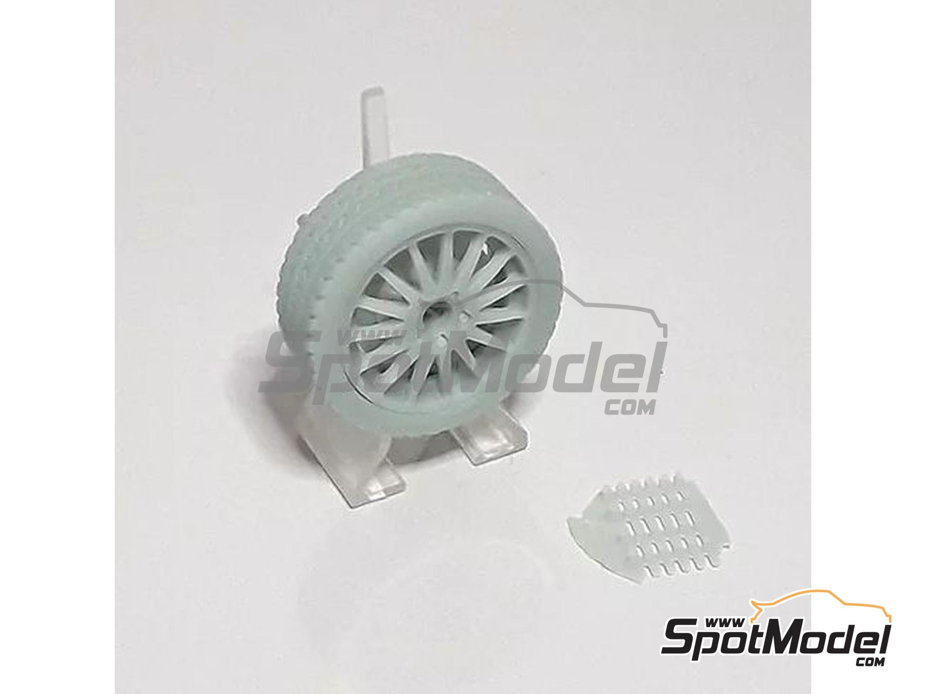 Image 5: Ford Fiesta WRC -  2017 | Set de conversión a asfalto en escala 1/24 fabricado por KMP Kool Models Production (ref. KMP-TK24040, tambien TK24040)