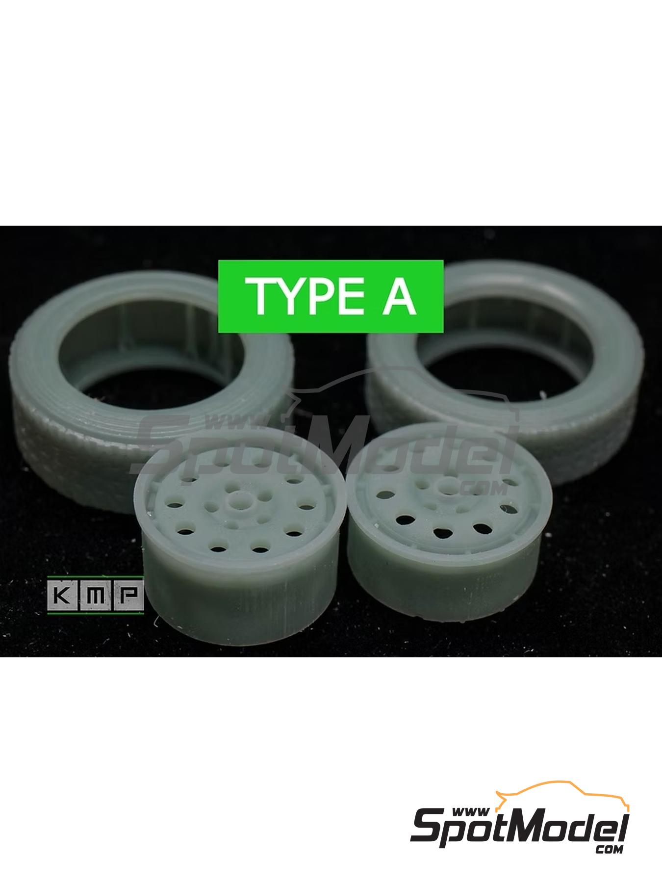 KMP Kool Models Production TK24096-A: Gravel conversion set 1/24 scale ...