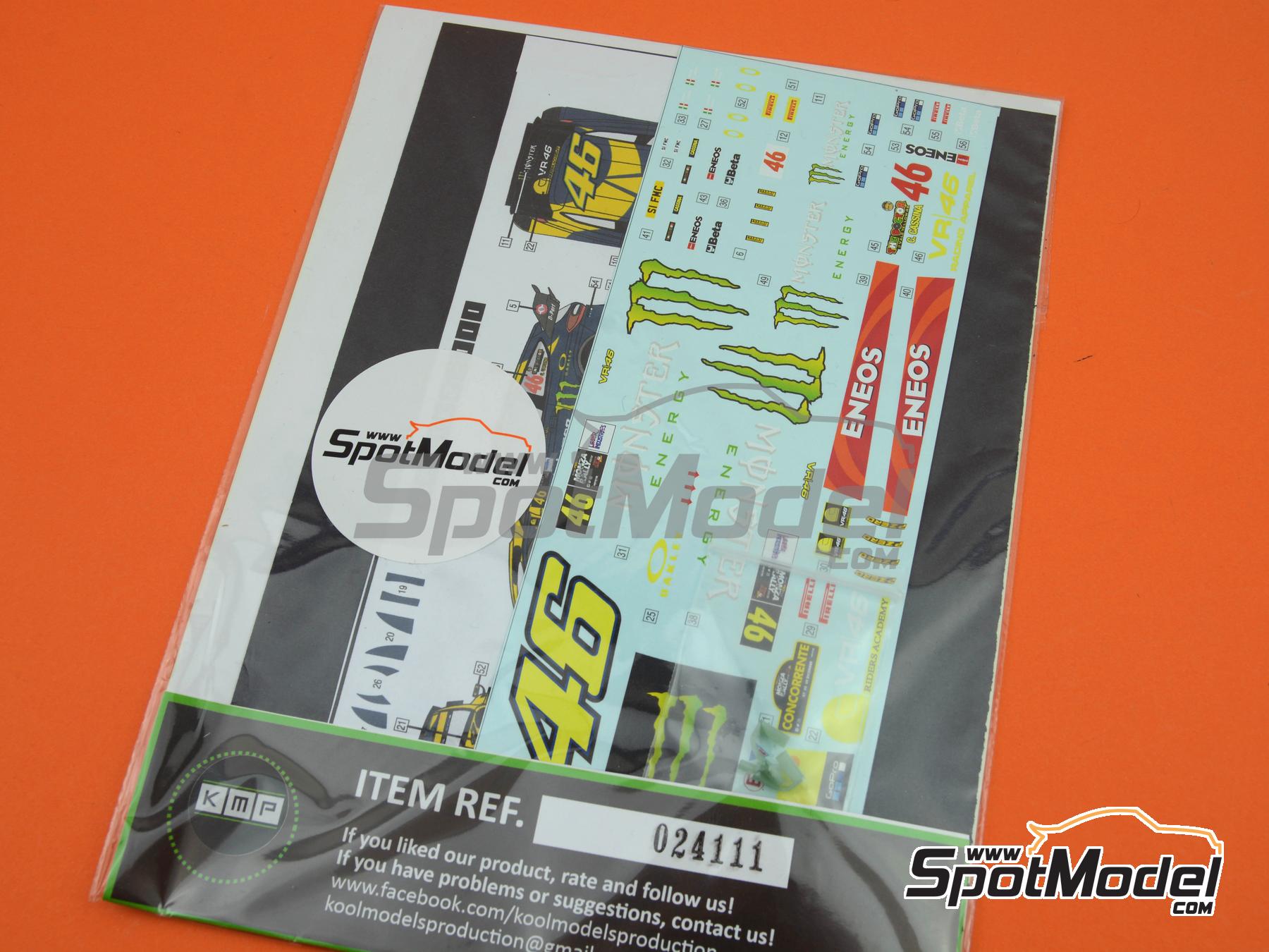KMP Kool Models Production TK24111-1: Marking / livery 1/24 scale ...