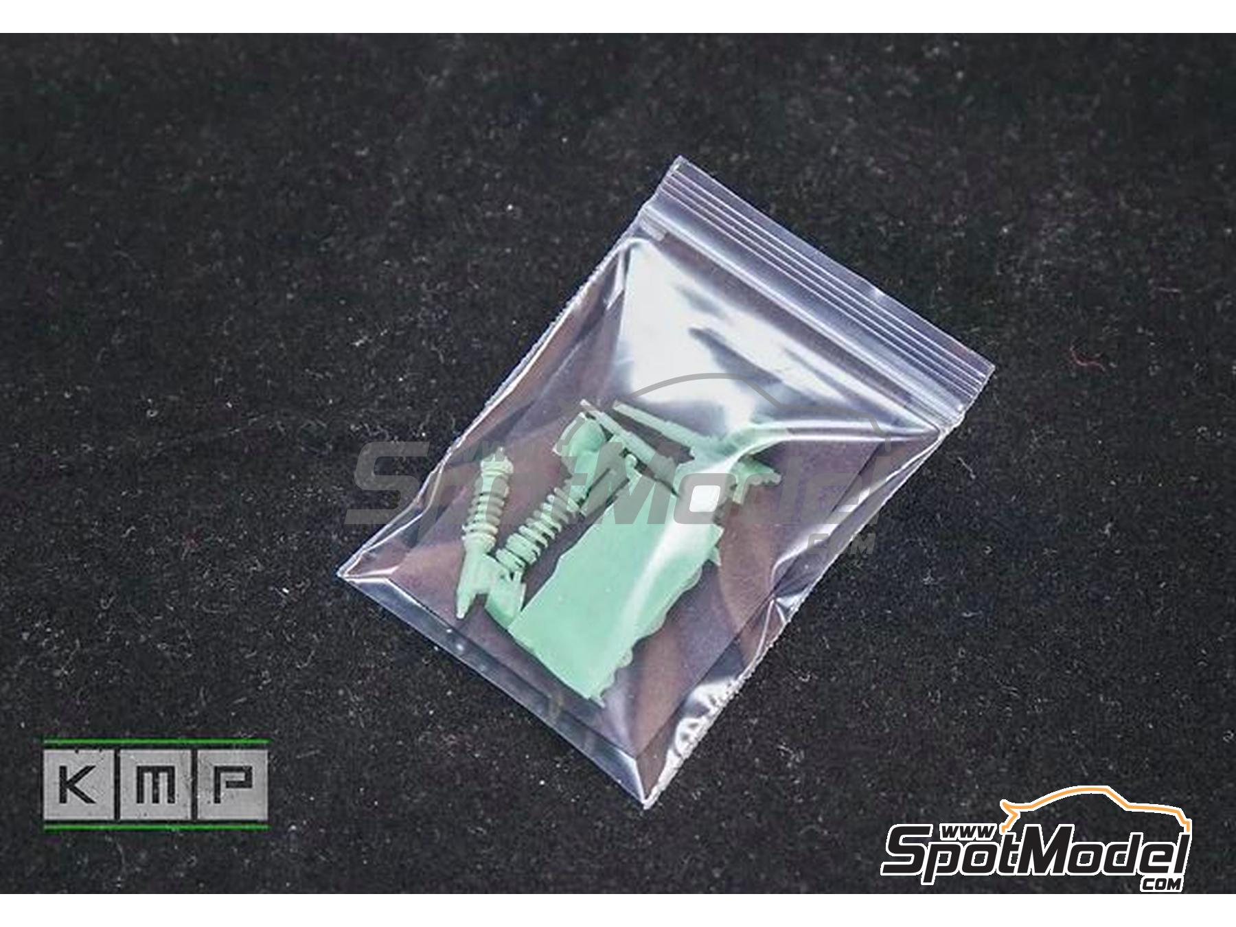 Image 7: Citroen DS3 WRC | Gravel conversion set in 1/24 scale manufactured by KMP Kool Models Production (ref.&nbsp;KMP-TK24128, also TK24128)