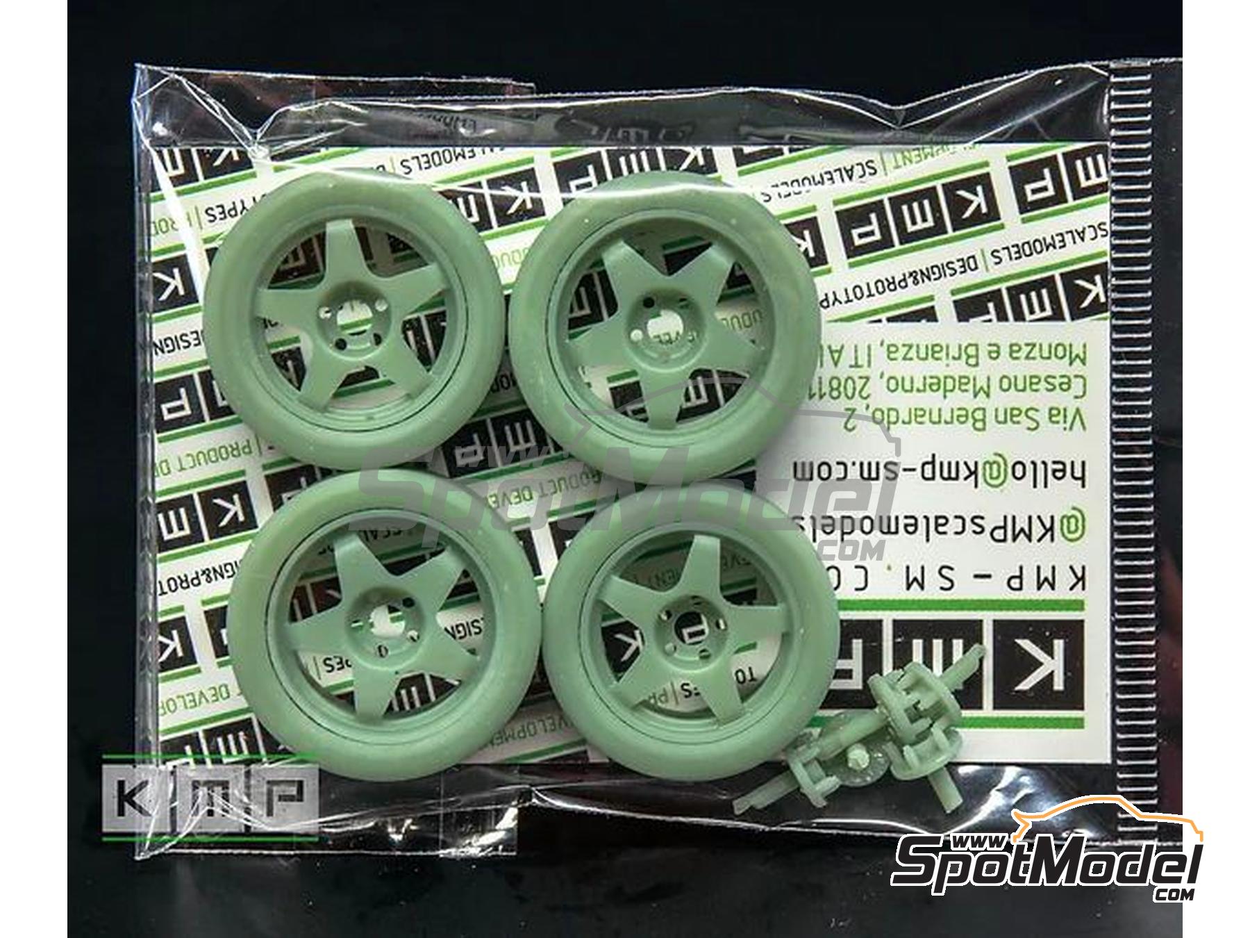 KMP Kool Models Production TK24129: Rims and tyres set 1/24 scale ...