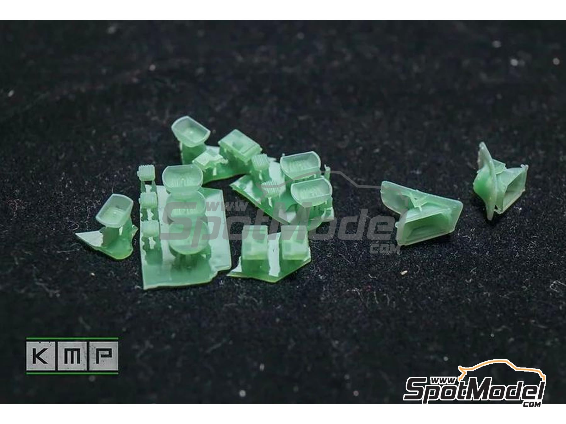 Image 7: Citroen DS3 WRC | Lamp pod in 1/24 scale manufactured by KMP Kool Models Production (ref. KMP-TK24132, also TK24132)