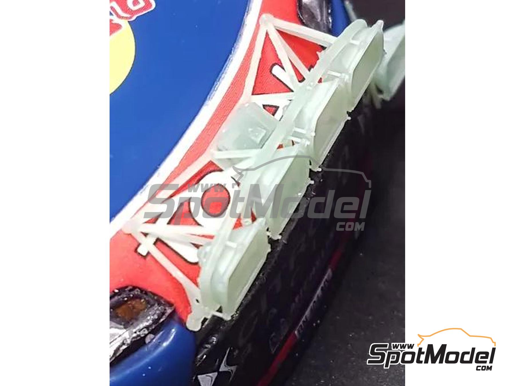 Image 9: Citroen DS3 WRC | Lamp pod in 1/24 scale manufactured by KMP Kool Models Production (ref. KMP-TK24132, also TK24132)