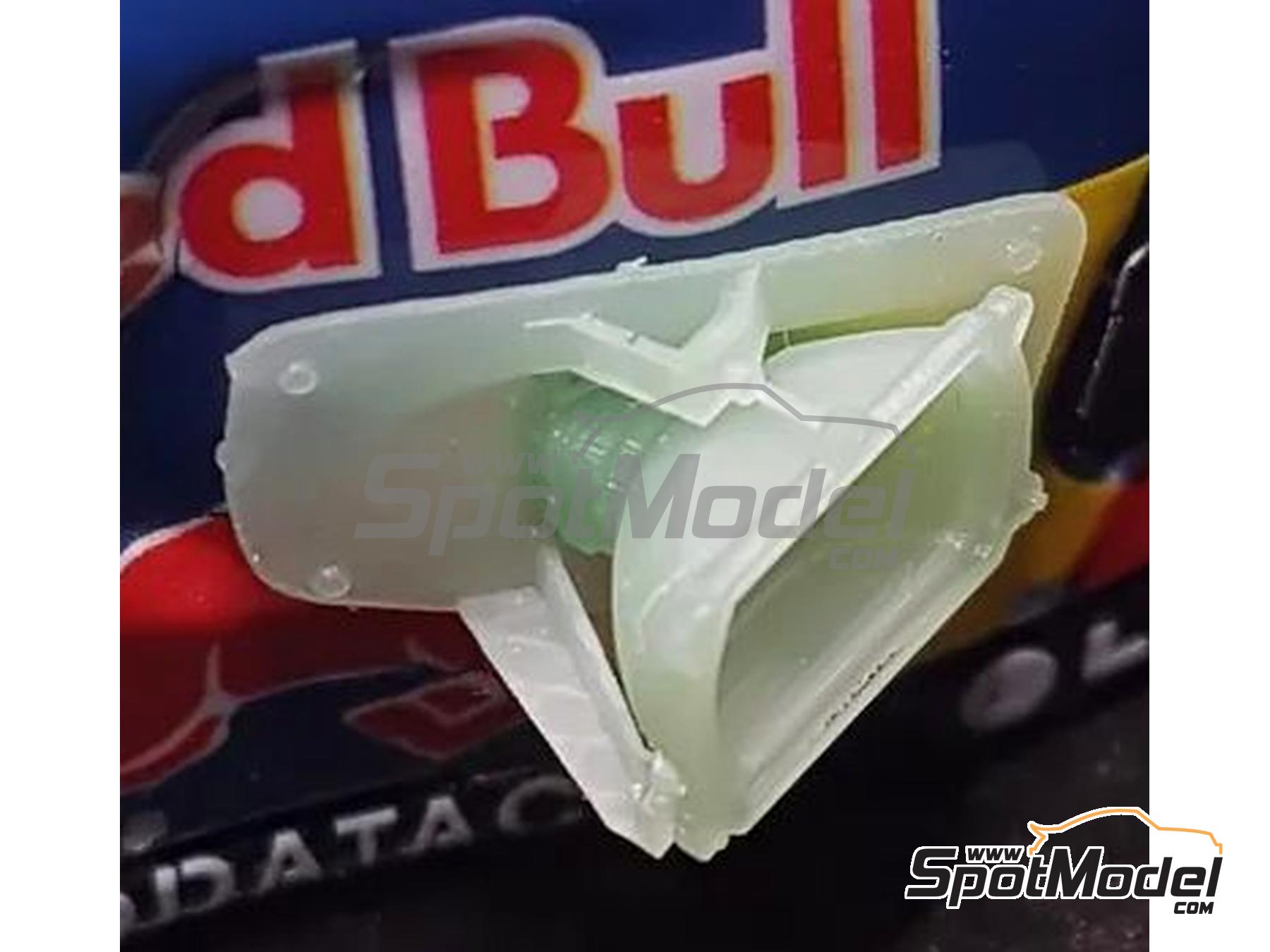 Image 10: Citroen DS3 WRC | Lamp pod in 1/24 scale manufactured by KMP Kool Models Production (ref. KMP-TK24132, also TK24132)