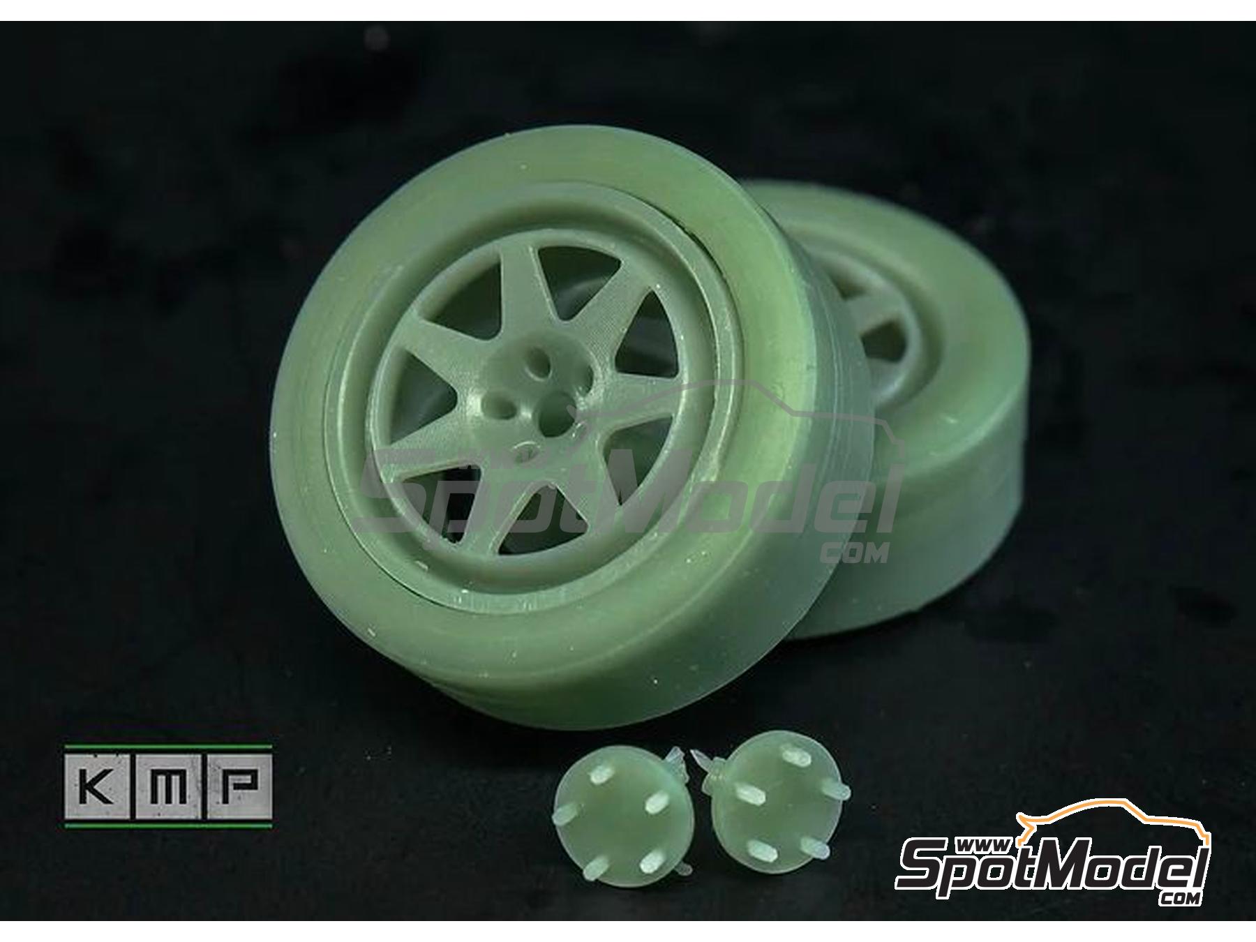 KMP Kool Models Production TK24137: Rims and tyres set 1/24 scale ...