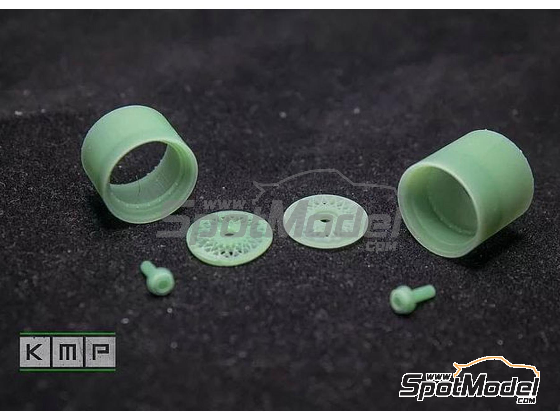 Image 1: BBS for Porsche 956 | Rims in 1/24 scale manufactured by KMP Kool Models Production (ref.&nbsp;KMP-TK24143, also TK24143)