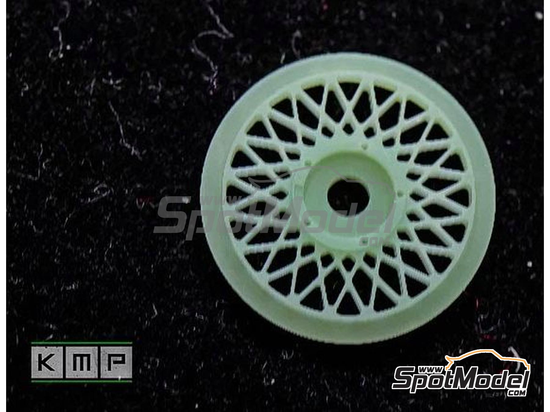 Image 2: BBS for Porsche 956 | Rims in 1/24 scale manufactured by KMP Kool Models Production (ref.&nbsp;KMP-TK24143, also TK24143)