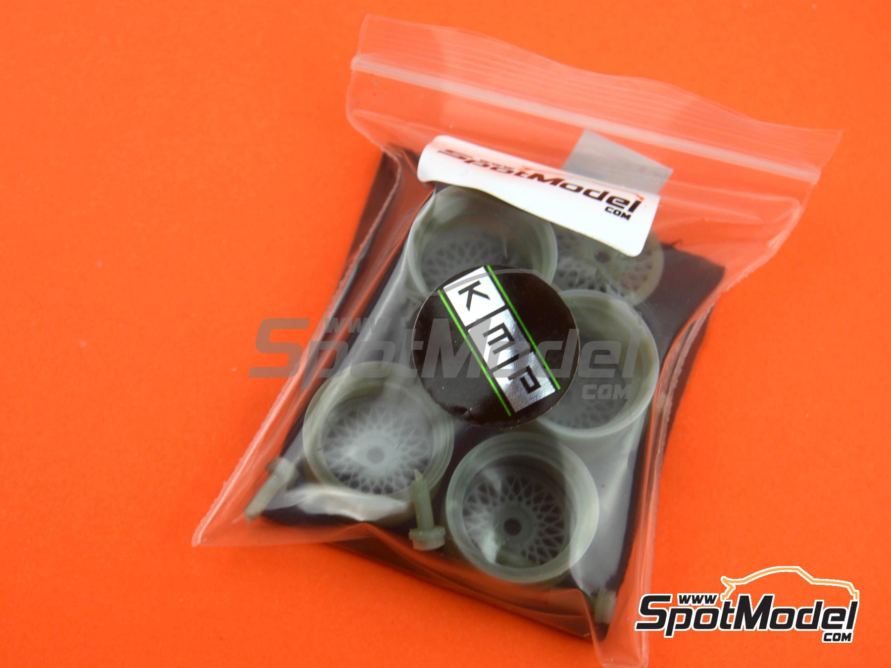 Image 5: BBS for Porsche 956 | Rims in 1/24 scale manufactured by KMP Kool Models Production (ref.&nbsp;KMP-TK24143, also TK24143)