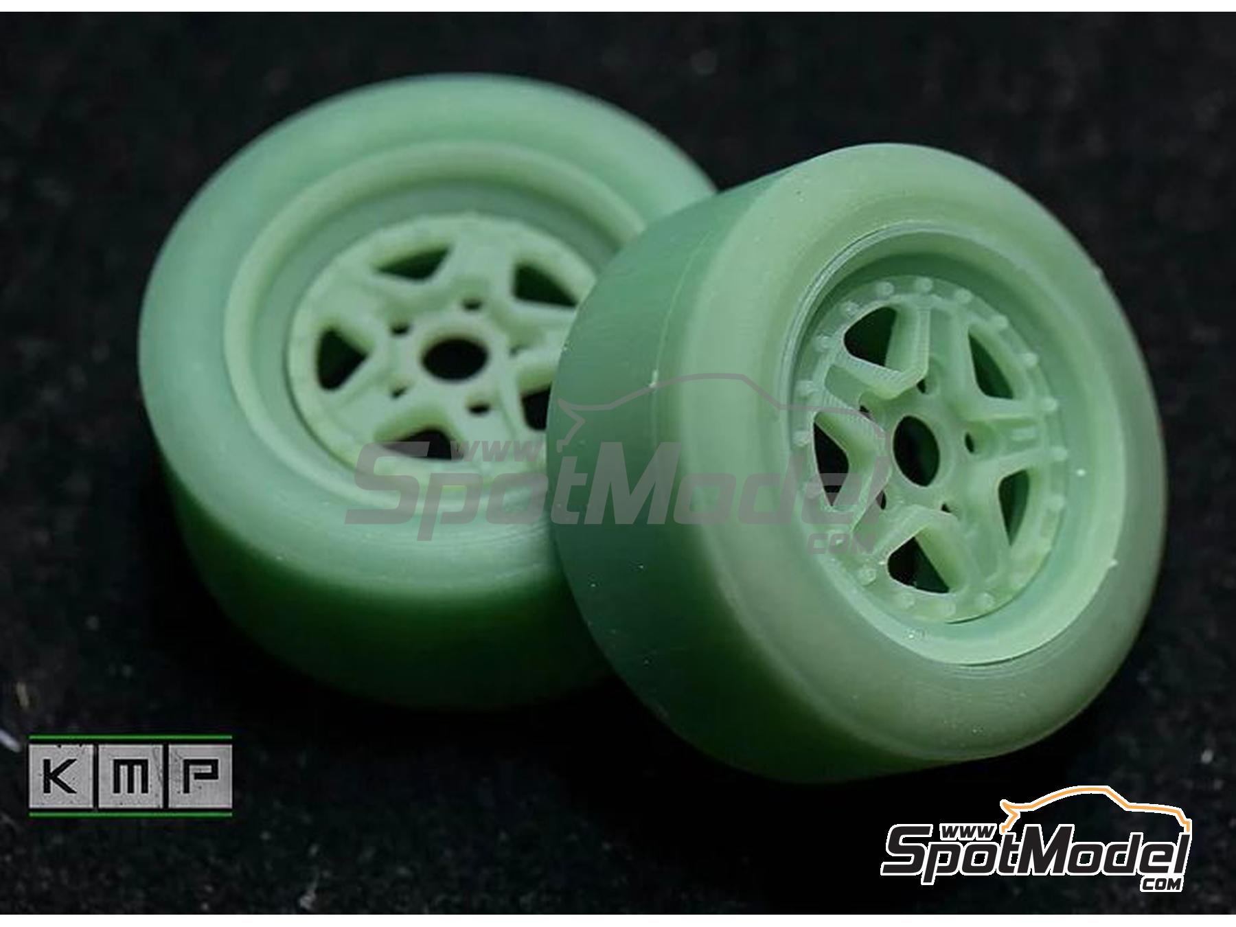 Image 1: Nori para Lancia 037 Evo2 | Set de llantas y neum&aacute;ticos en escala&nbsp;1/24 fabricado por KMP Kool Models Production (ref.&nbsp;KMP-TK24145, tambien TK24145)