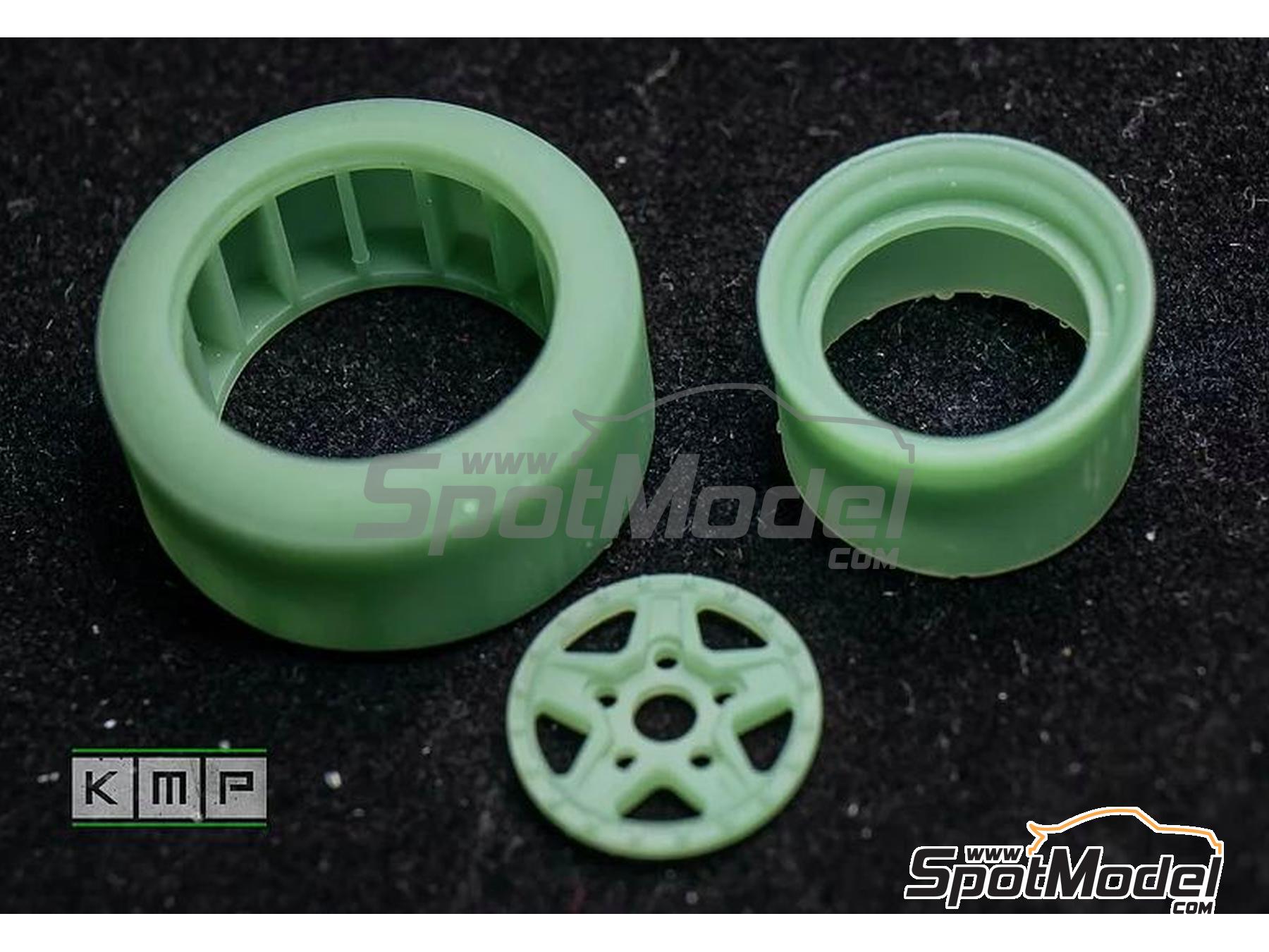 Image 3: Nori para Lancia 037 Evo2 | Set de llantas y neum&aacute;ticos en escala&nbsp;1/24 fabricado por KMP Kool Models Production (ref.&nbsp;KMP-TK24145, tambien TK24145)