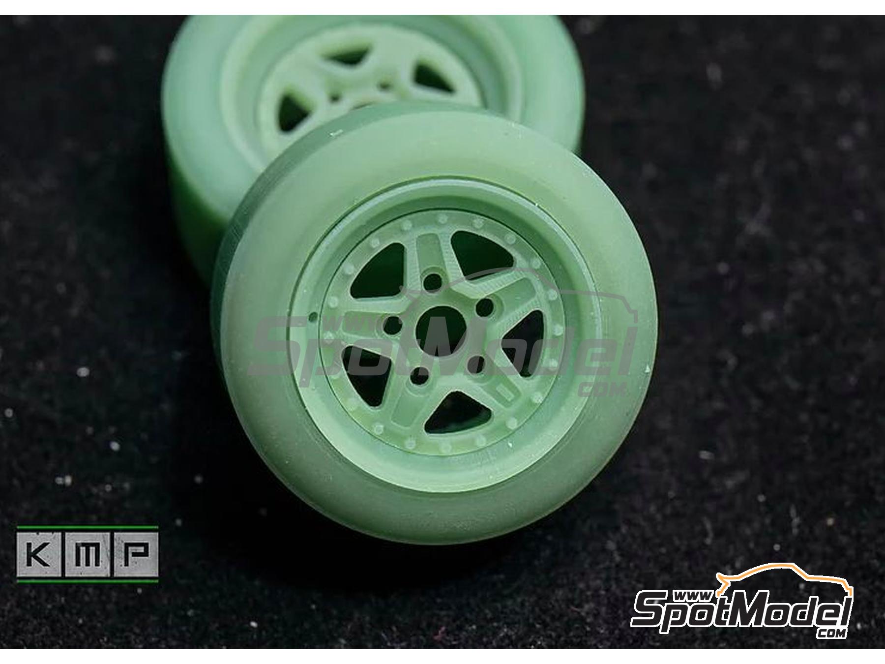 Image 4: Nori para Lancia 037 Evo2 | Set de llantas y neum&aacute;ticos en escala&nbsp;1/24 fabricado por KMP Kool Models Production (ref.&nbsp;KMP-TK24145, tambien TK24145)