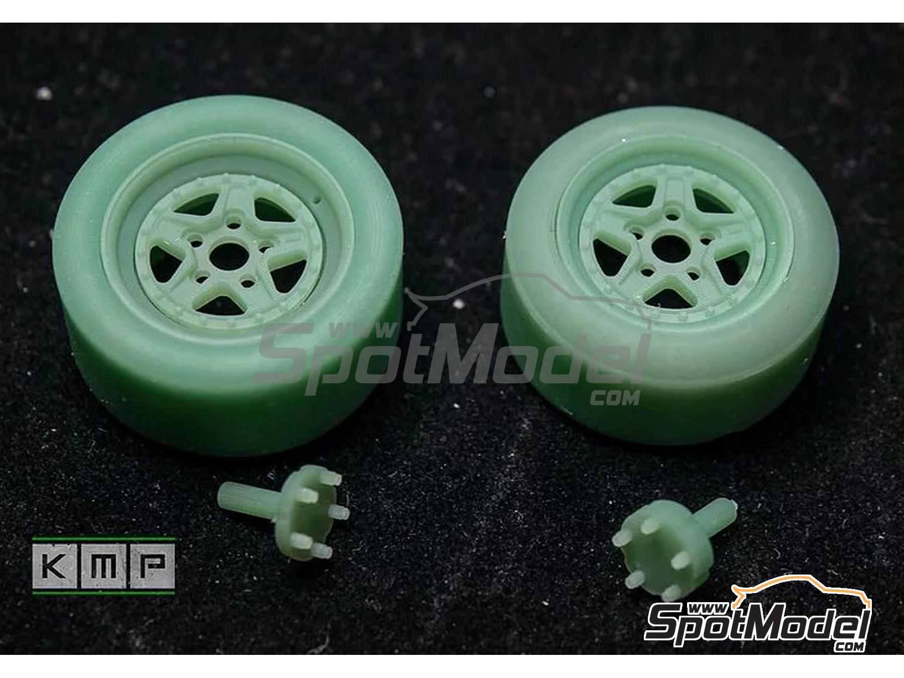 Image 5: Nori para Lancia 037 Evo2 | Set de llantas y neum&aacute;ticos en escala&nbsp;1/24 fabricado por KMP Kool Models Production (ref.&nbsp;KMP-TK24145, tambien TK24145)