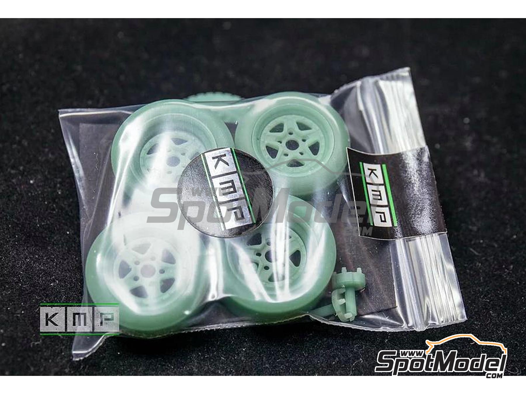 Image 6: Nori para Lancia 037 Evo2 | Set de llantas y neum&aacute;ticos en escala&nbsp;1/24 fabricado por KMP Kool Models Production (ref.&nbsp;KMP-TK24145, tambien TK24145)