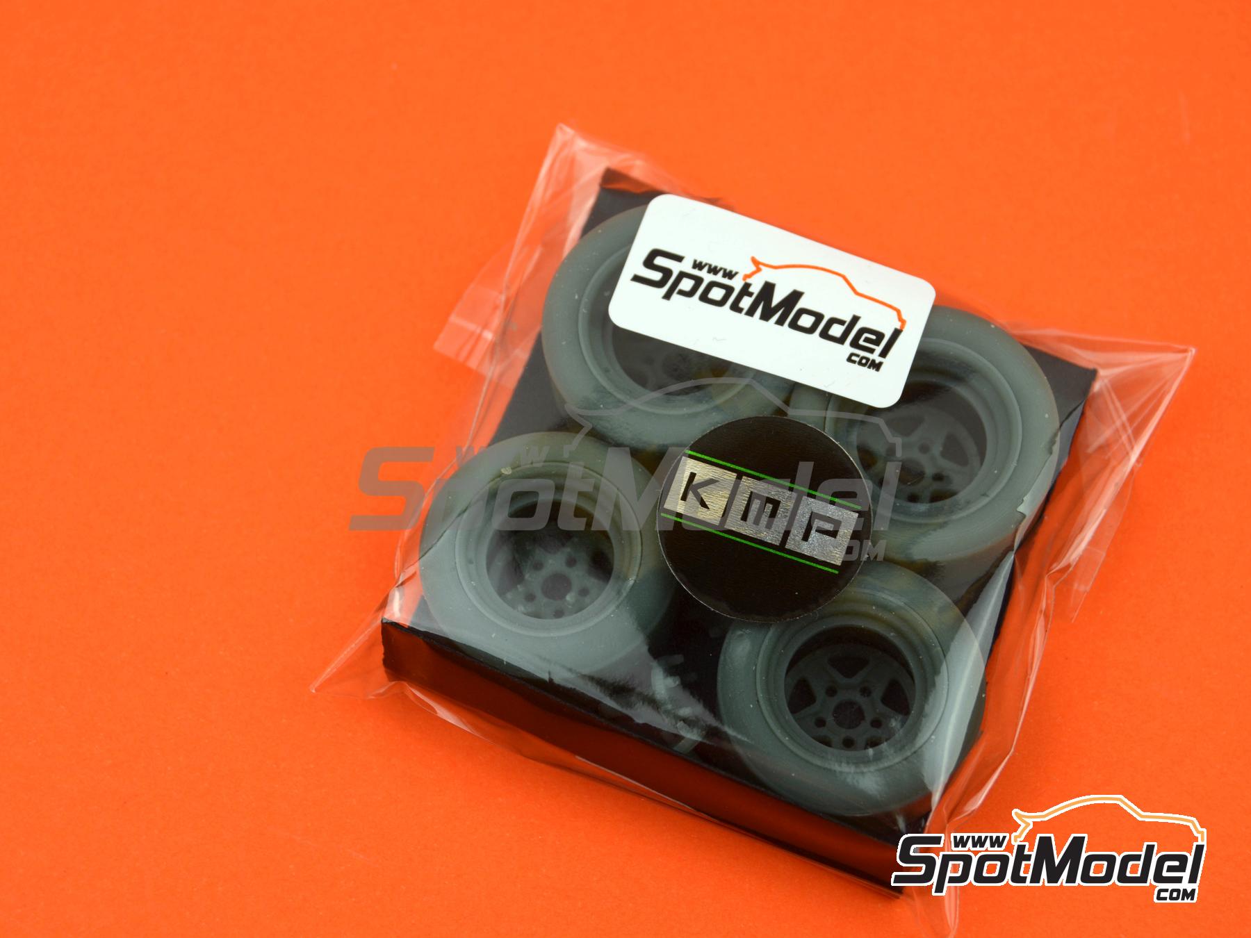 Image 7: Nori para Lancia 037 Evo2 | Set de llantas y neum&aacute;ticos en escala&nbsp;1/24 fabricado por KMP Kool Models Production (ref.&nbsp;KMP-TK24145, tambien TK24145)