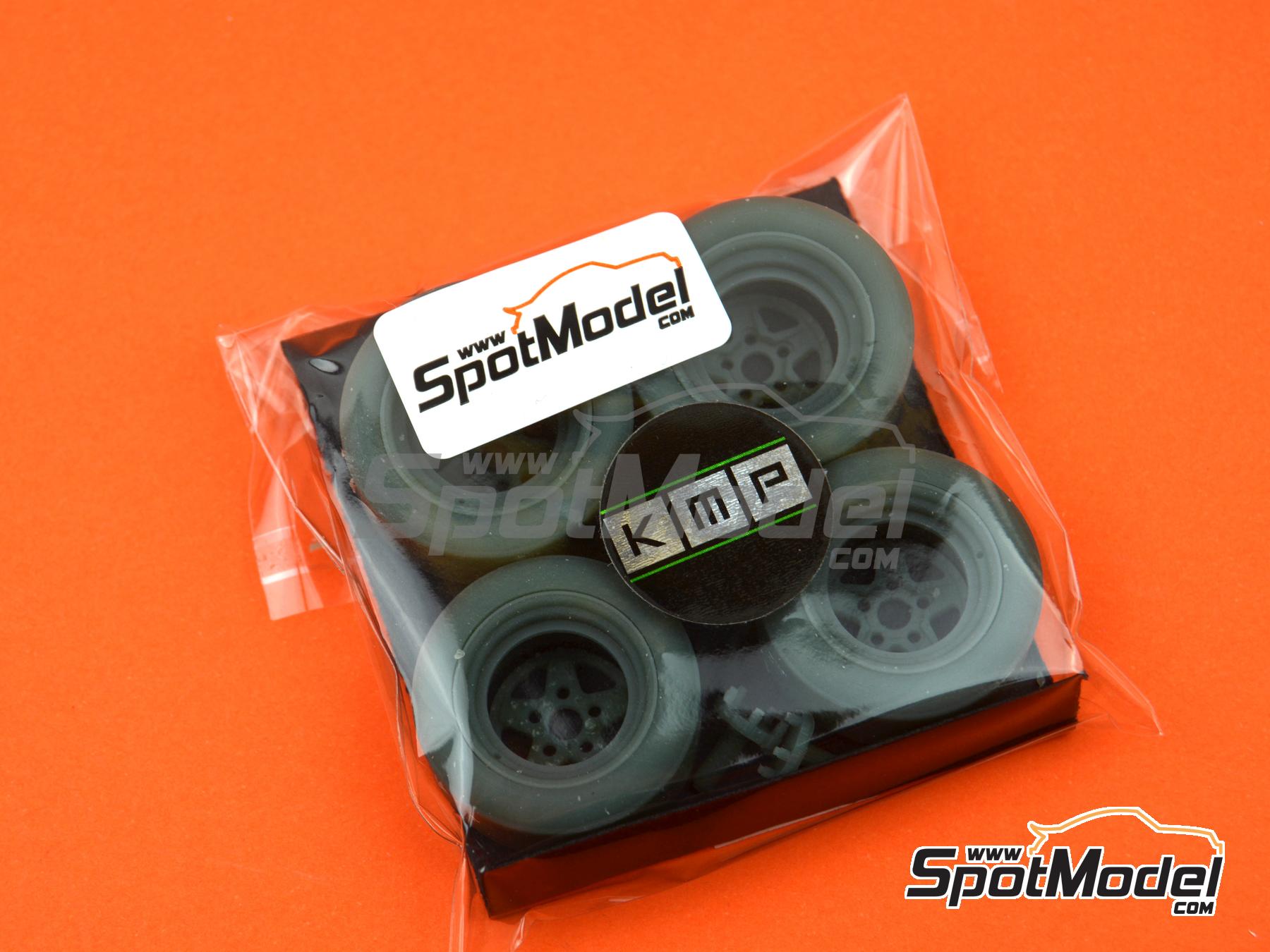 Image 8: Nori para Lancia 037 Evo2 | Set de llantas y neum&aacute;ticos en escala&nbsp;1/24 fabricado por KMP Kool Models Production (ref.&nbsp;KMP-TK24145, tambien TK24145)