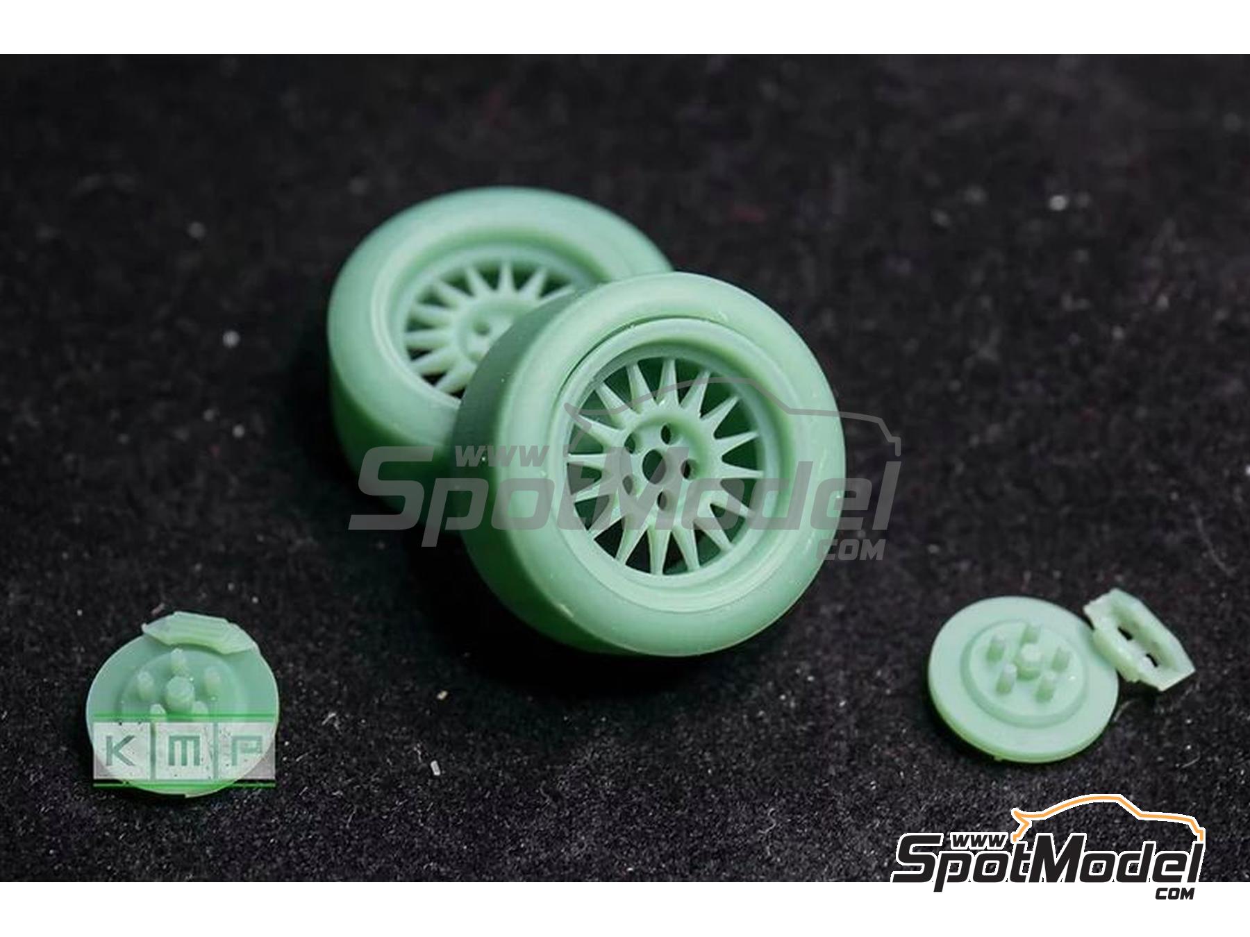 KMP Kool Models Production TK24149: Rims and tyres set 1/24 scale ...