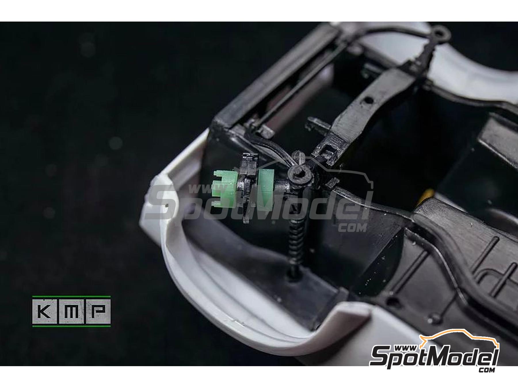 Image 9: Minilite 13" for Ford Escort Mk II RS1800 | Rims and tyres set in 1/24 scale manufactured by KMP Kool Models Production (ref.&nbsp;KMP-TK24151, also TK24151)