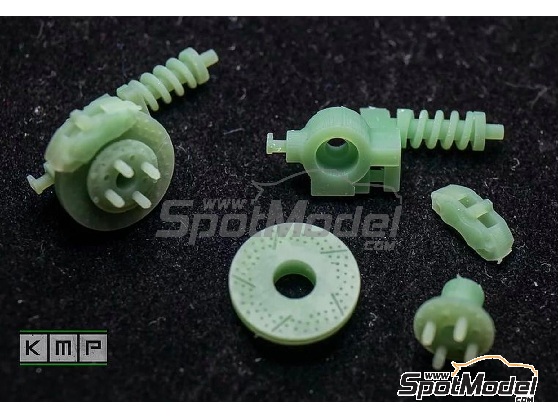 Image 3: Lancia Delta HF | Tarmac conversion set in 1/24 scale manufactured by KMP Kool Models Production (ref.&nbsp;KMP-TK24152, also TK24152)