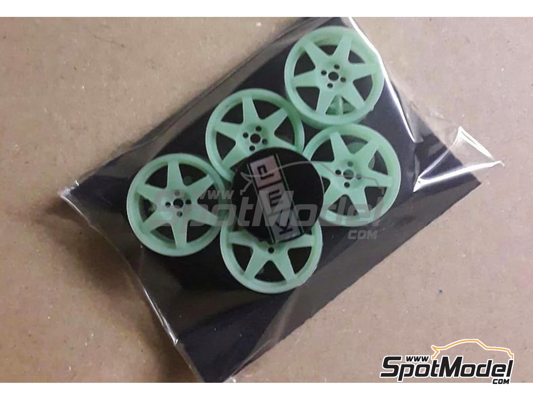 Image 1: Speedline para Ford Escort Cosworth 2013 | Llantas en escala&nbsp;1/24 fabricado por KMP Kool Models Production (ref.&nbsp;KMP-TK24164, tambien TK24164)