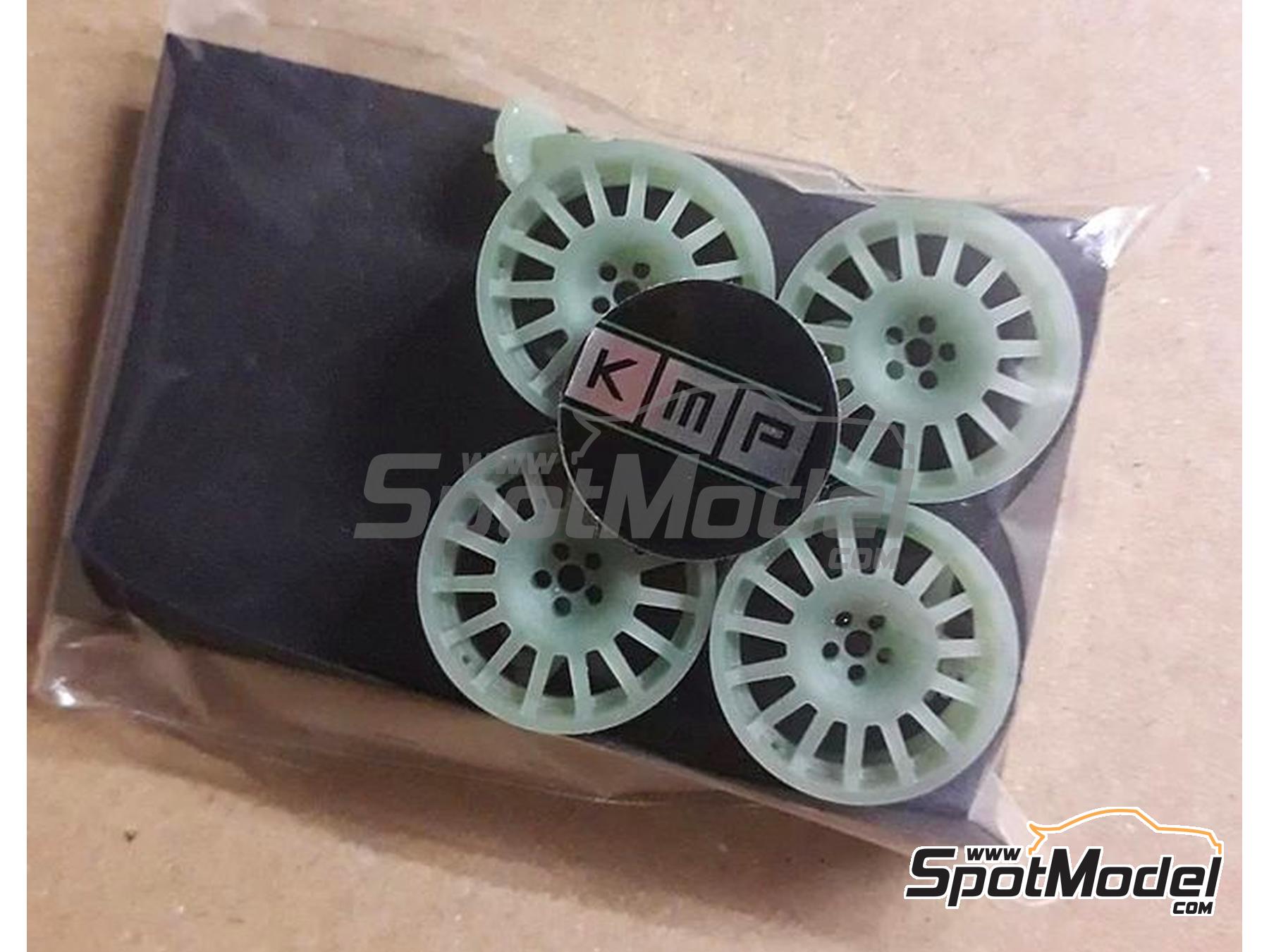 Image 1: Cromodora 5 bolts for Subaru Impreza WRC | Rims in 1/24 scale manufactured by KMP Kool Models Production (ref.&nbsp;KMP-TK24165, also TK24165)