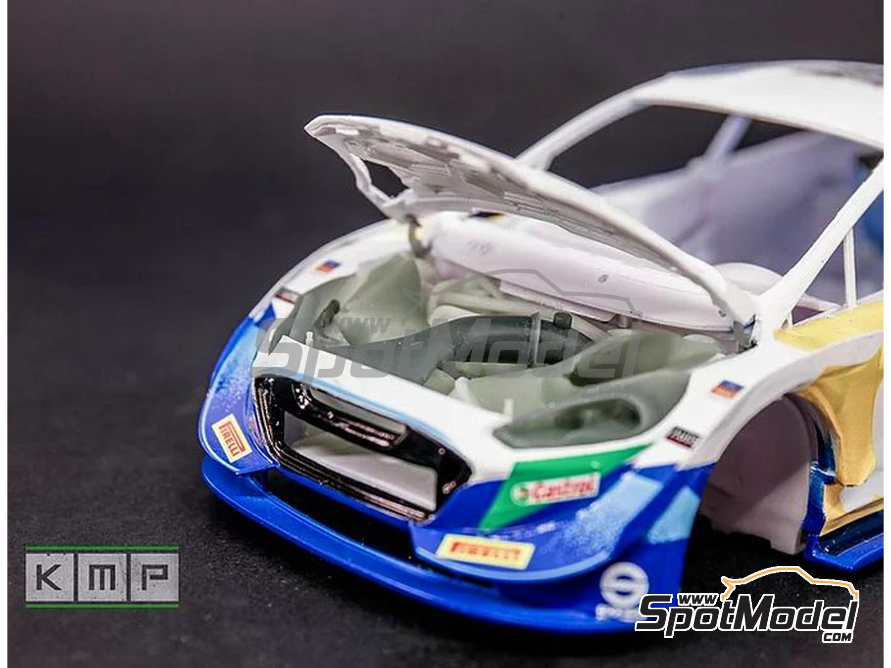 Image 1: Ford Fiesta WRC | Detail up set in 1/24 scale manufactured by KMP Kool Models Production (ref.&nbsp;KMP-TK24169, also TK24169)