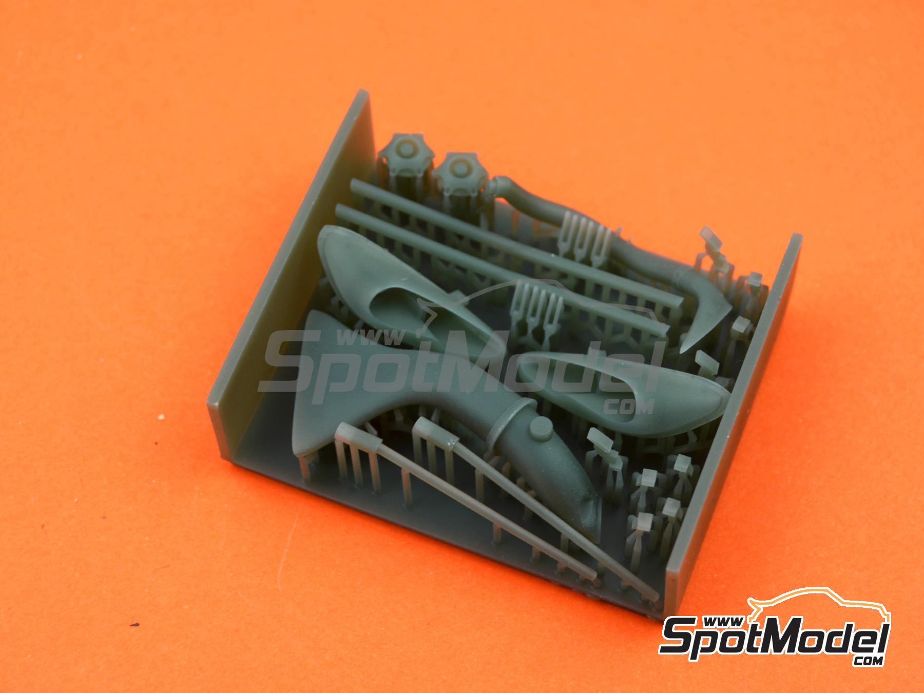 Image 12: Ford Fiesta WRC | Detail up set in 1/24 scale manufactured by KMP Kool Models Production (ref.&nbsp;KMP-TK24169, also TK24169)