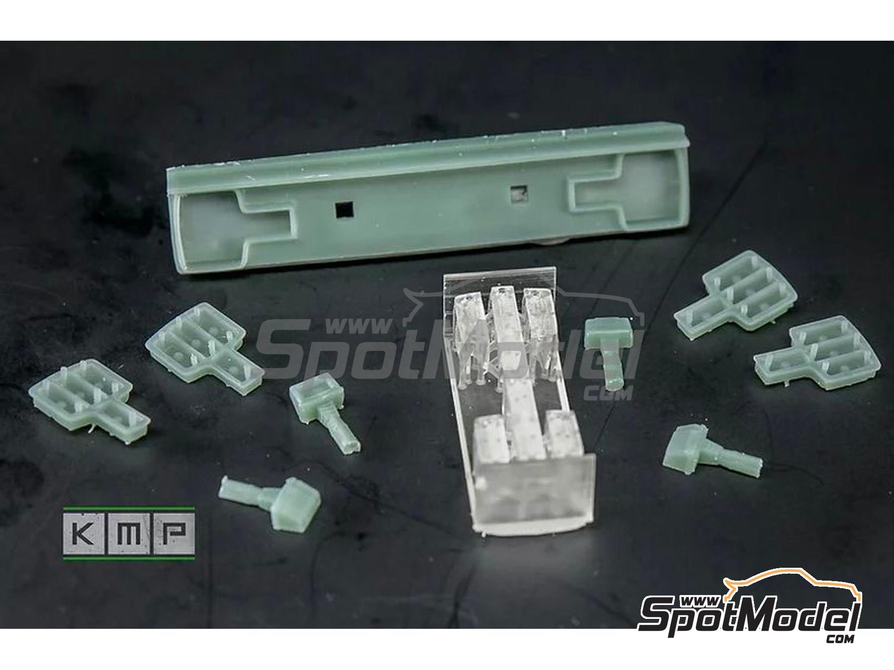 Image 2: Fiat 131 Abarth Rally | Luces en escala&nbsp;1/24 fabricado por KMP Kool Models Production (ref.&nbsp;KMP-TK24196, tambien TK24196)