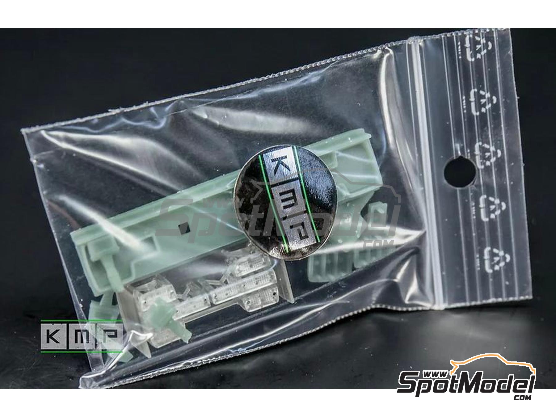 Image 3: Fiat 131 Abarth Rally | Luces en escala&nbsp;1/24 fabricado por KMP Kool Models Production (ref.&nbsp;KMP-TK24196, tambien TK24196)