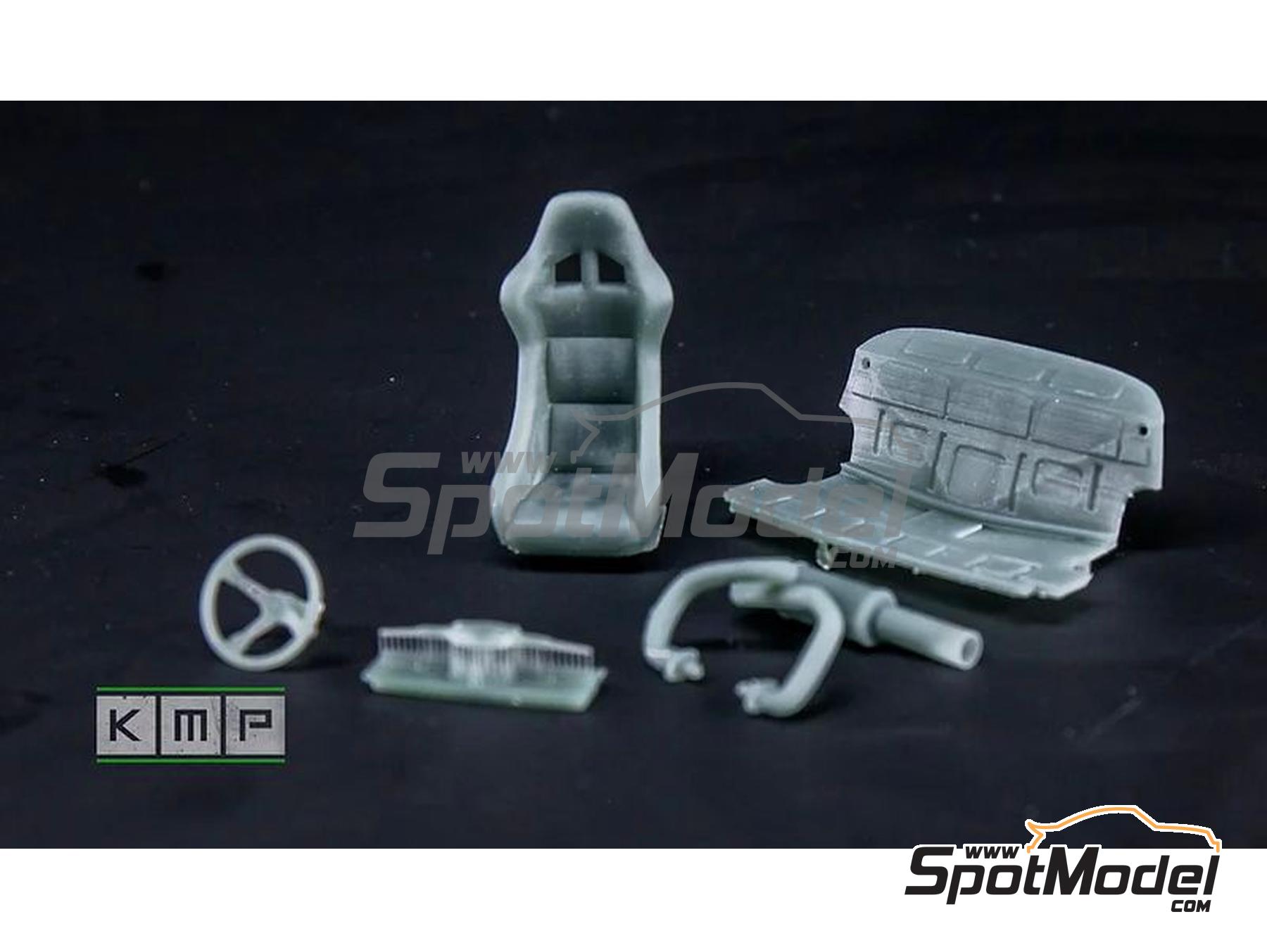 Image 4: Fiat 650 NP Group 2 sponsored by Giannini - Trento Bondone Hill Climb 2018 | Marking / livery in 1/24 scale manufactured by KMP Kool Models Production (ref.&nbsp;KMP-TK24202, also TK24202)