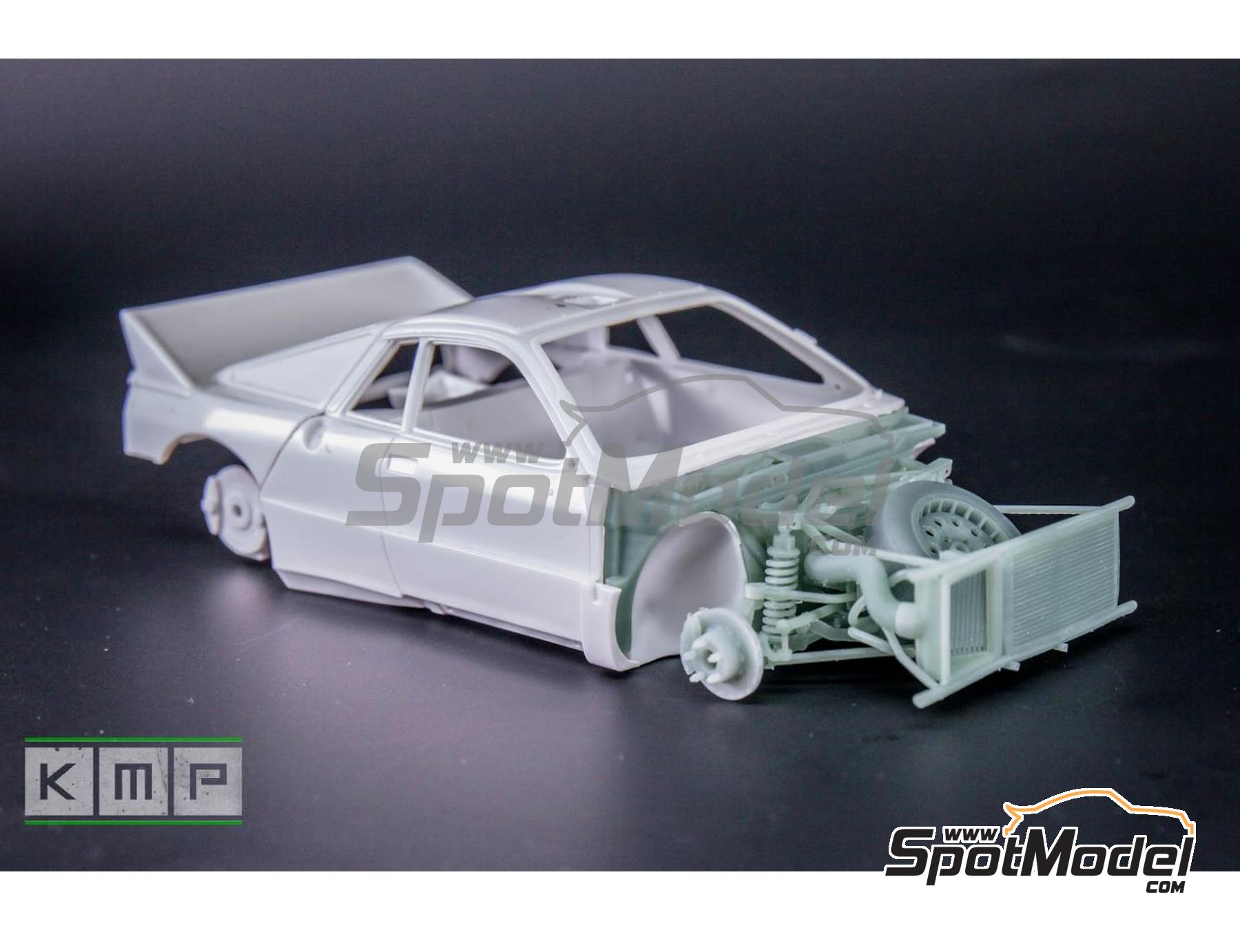 Image 1: Lancia Rally 037: Front suspensions | Detail up set in 1/24 scale manufactured by KMP Kool Models Production (ref.&nbsp;KMP-TK24205, also TK24205)