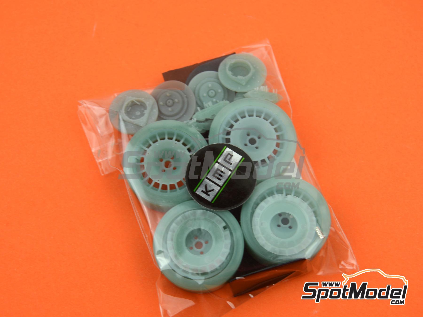 Image 7: OZ 17 Inches for Ford Sierra Cosworth 4x4 | Rims and tyres set in 1/24 scale manufactured by KMP Kool Models Production (ref.&nbsp;KMP-TK24213, also TK24213)