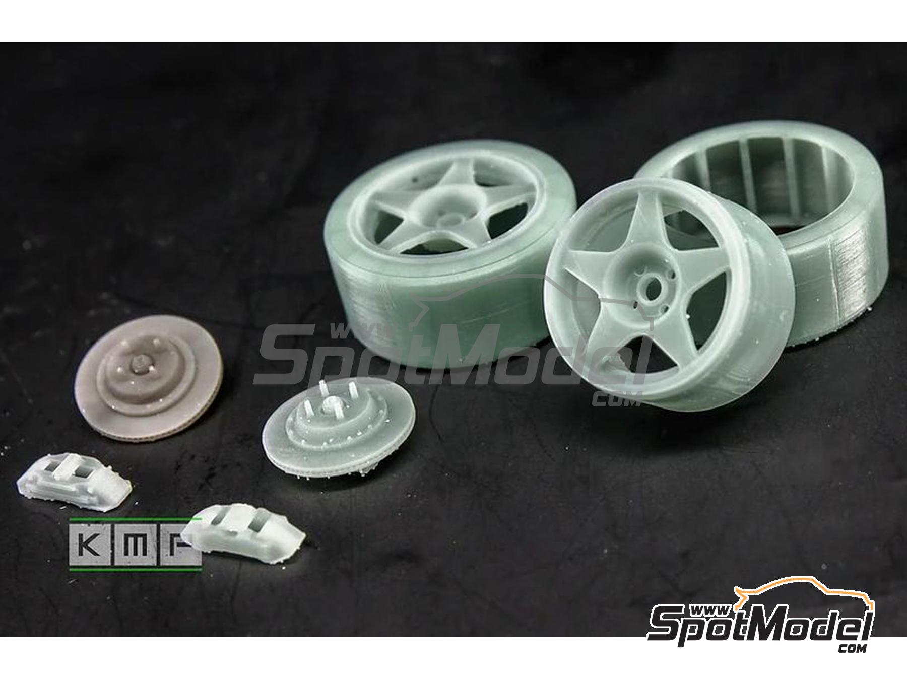 KMP Kool Models Production TK24215: Rims and tyres set 1/24 scale ...