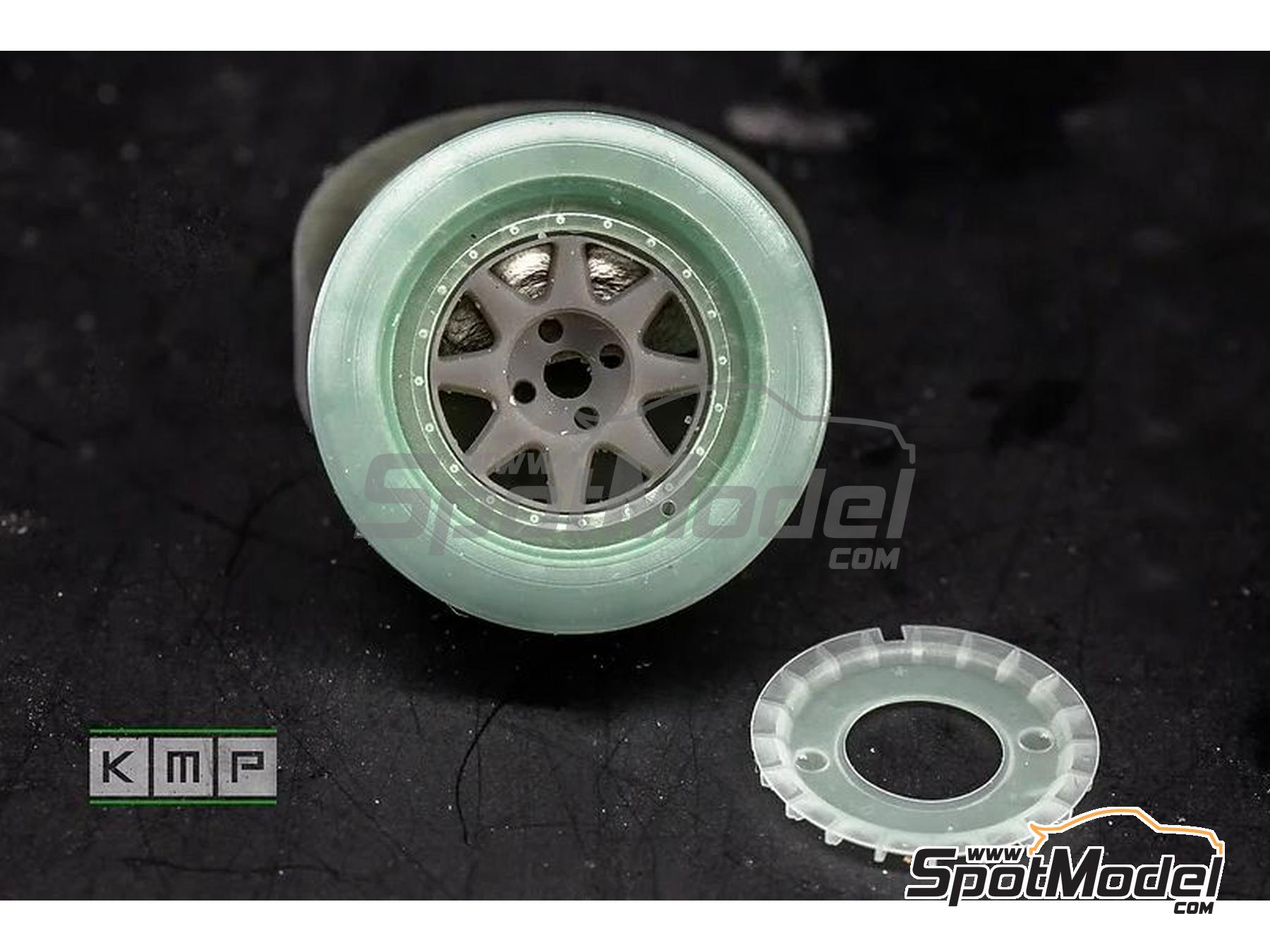 Image 2: Speedline 16 pulgadas para Ford Sierra Cosworth 4x4 | Set de llantas y neum&aacute;ticos en escala&nbsp;1/24 fabricado por KMP Kool Models Production (ref.&nbsp;KMP-TK24218, tambien TK24218)