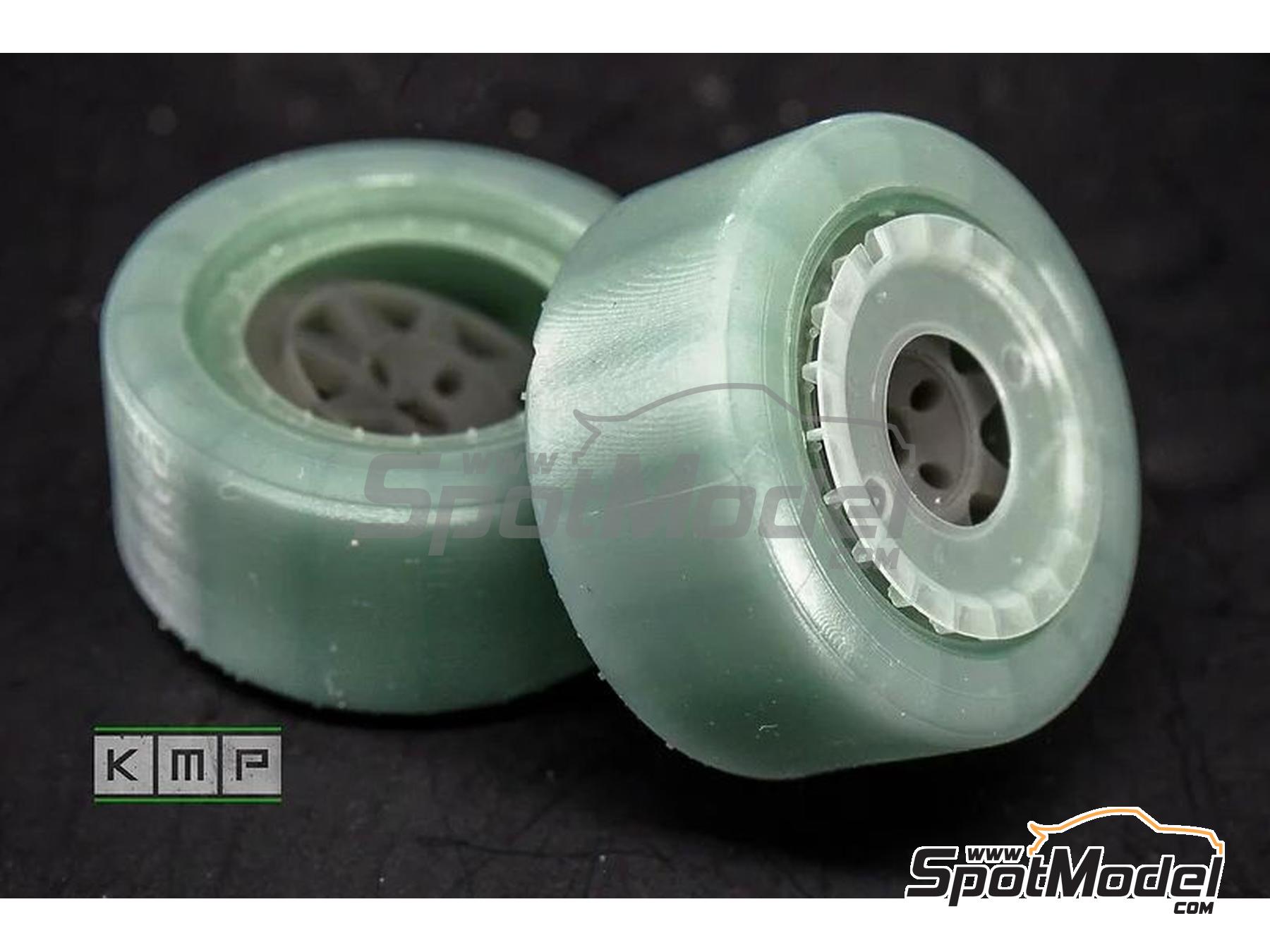 Image 3: Speedline 16 pulgadas para Ford Sierra Cosworth 4x4 | Set de llantas y neum&aacute;ticos en escala&nbsp;1/24 fabricado por KMP Kool Models Production (ref.&nbsp;KMP-TK24218, tambien TK24218)