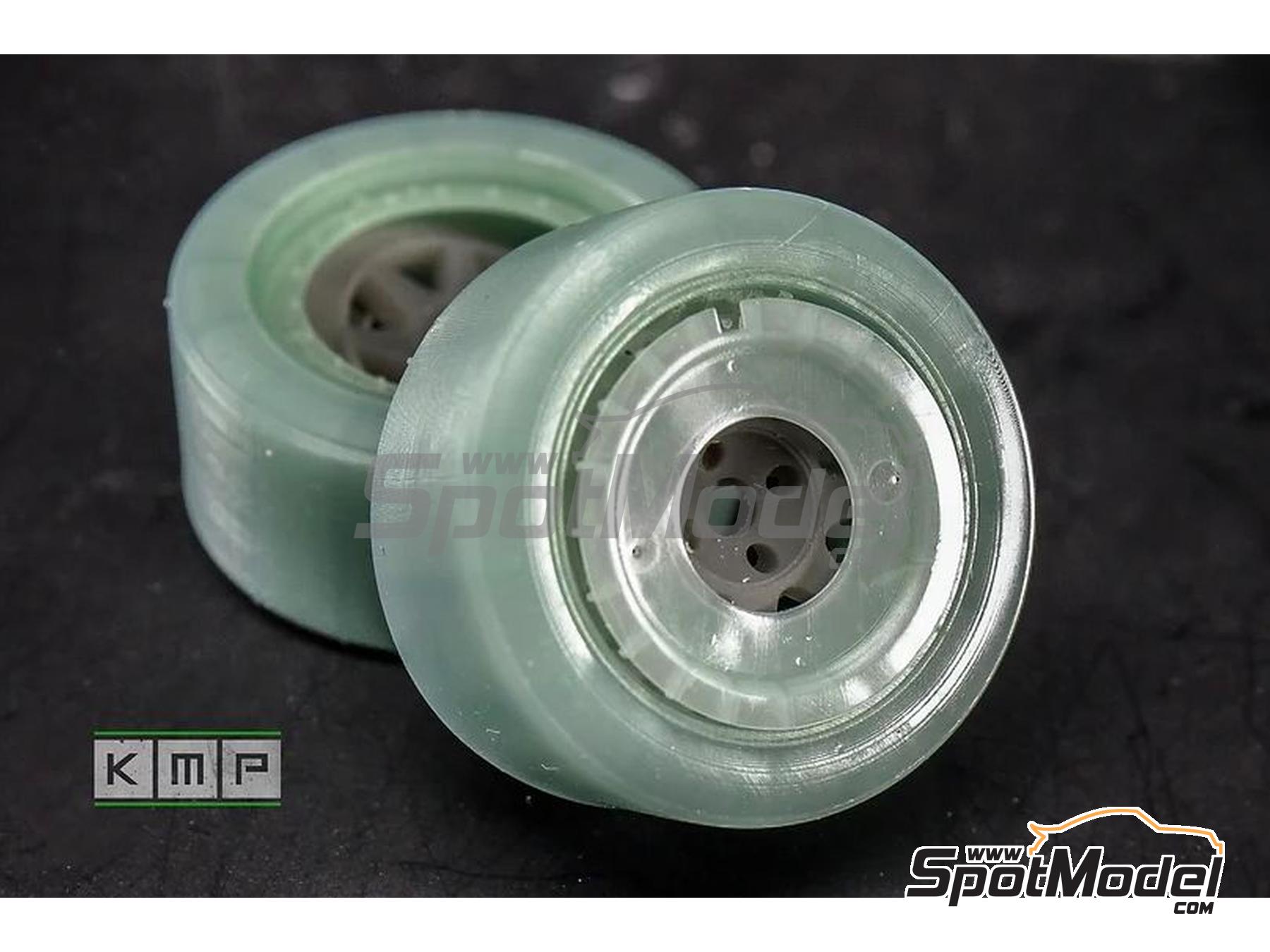 Image 4: Speedline 16 pulgadas para Ford Sierra Cosworth 4x4 | Set de llantas y neum&aacute;ticos en escala&nbsp;1/24 fabricado por KMP Kool Models Production (ref.&nbsp;KMP-TK24218, tambien TK24218)