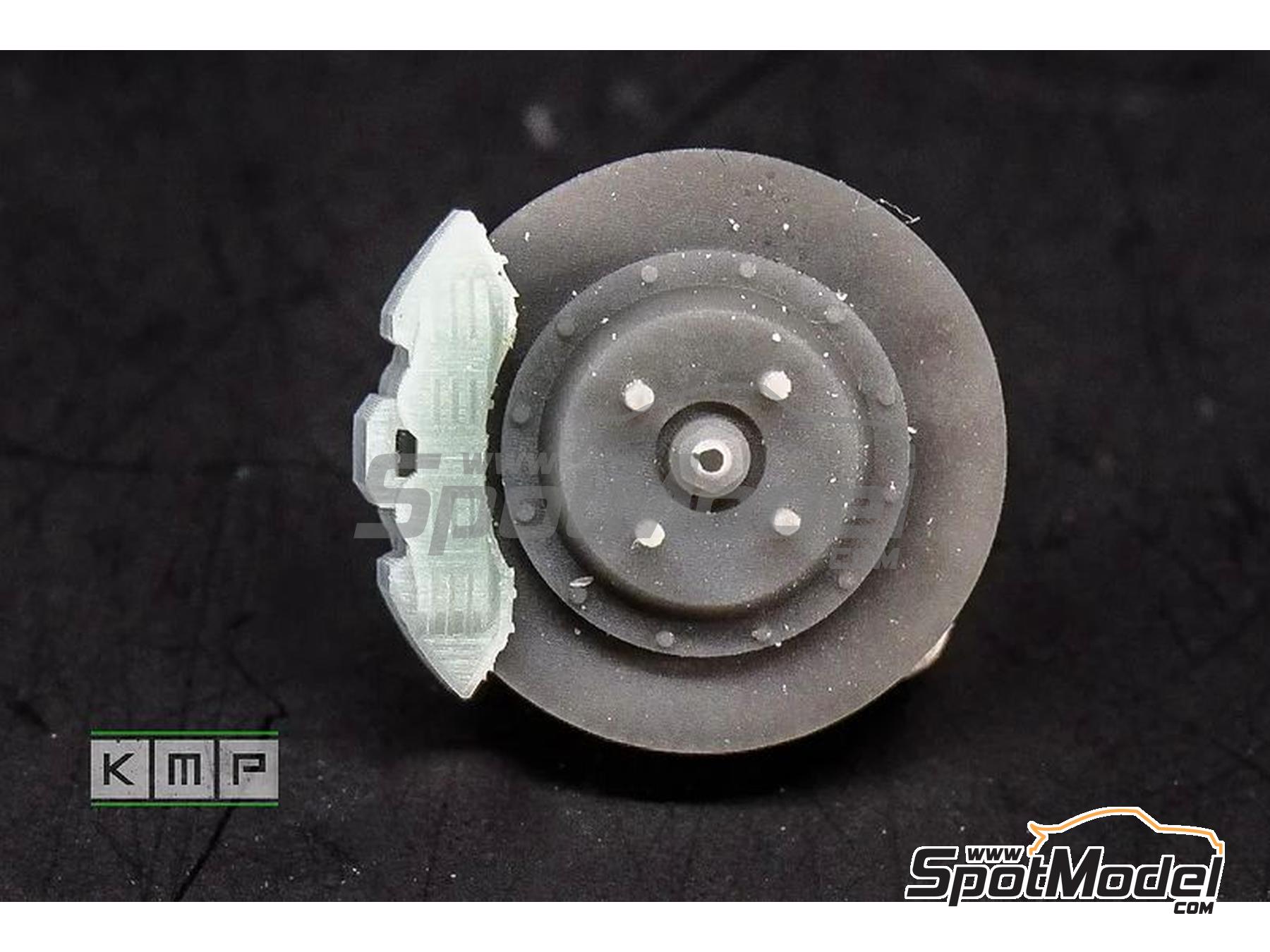 Image 6: Speedline 16 pulgadas para Ford Sierra Cosworth 4x4 | Set de llantas y neum&aacute;ticos en escala&nbsp;1/24 fabricado por KMP Kool Models Production (ref.&nbsp;KMP-TK24218, tambien TK24218)