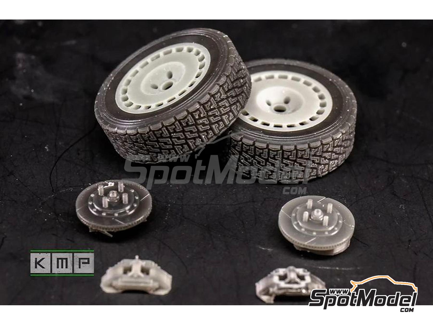 KMP Kool Models Production TK24220: Rims and tyres set 1/24 scale - OZ ...