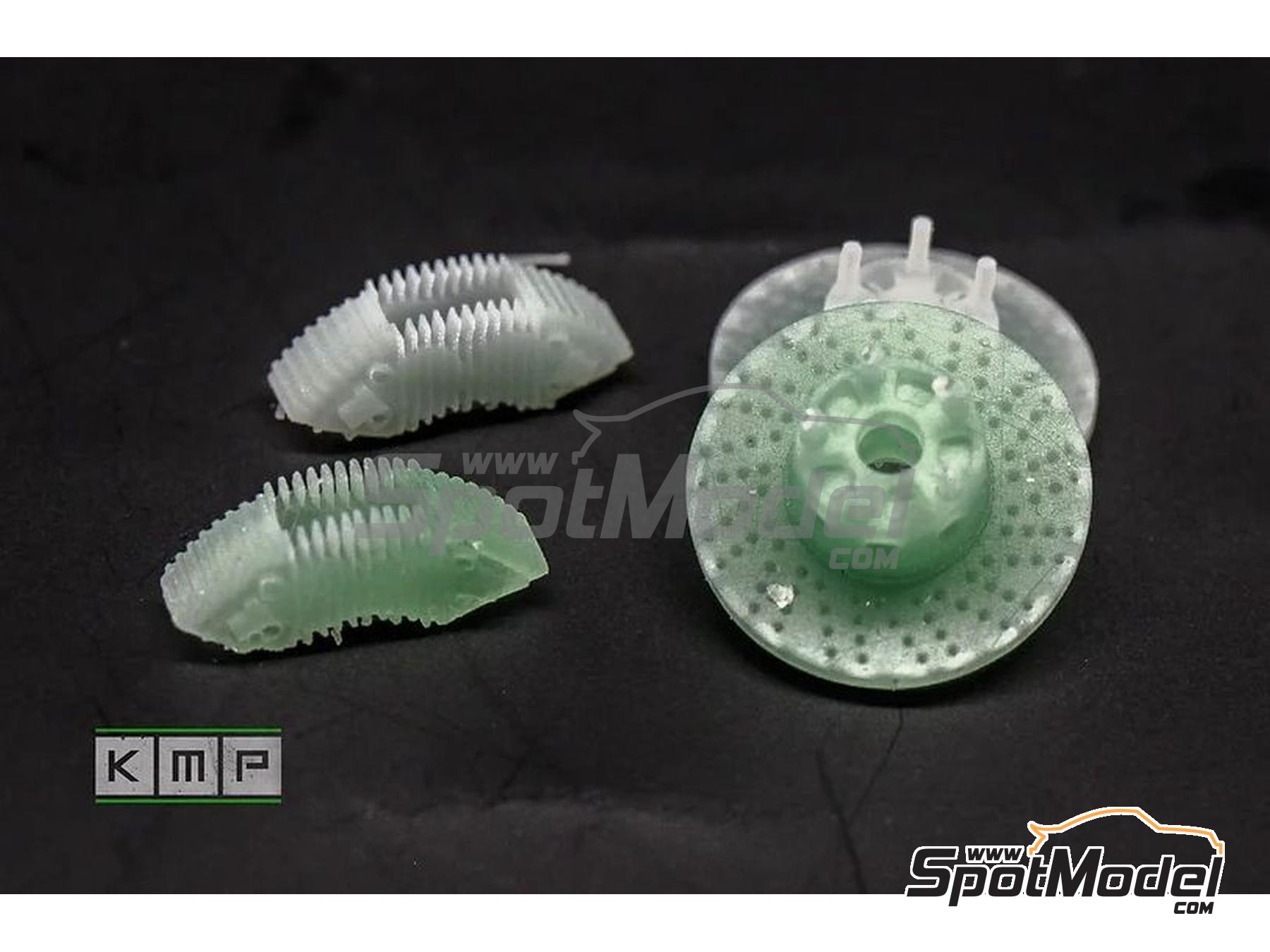 Image 3: BBS and Fuchs for Porsche 911SC RS | Rims and tyres set in 1/24 scale manufactured by KMP Kool Models Production (ref.&nbsp;KMP-TK24222, also TK24222)