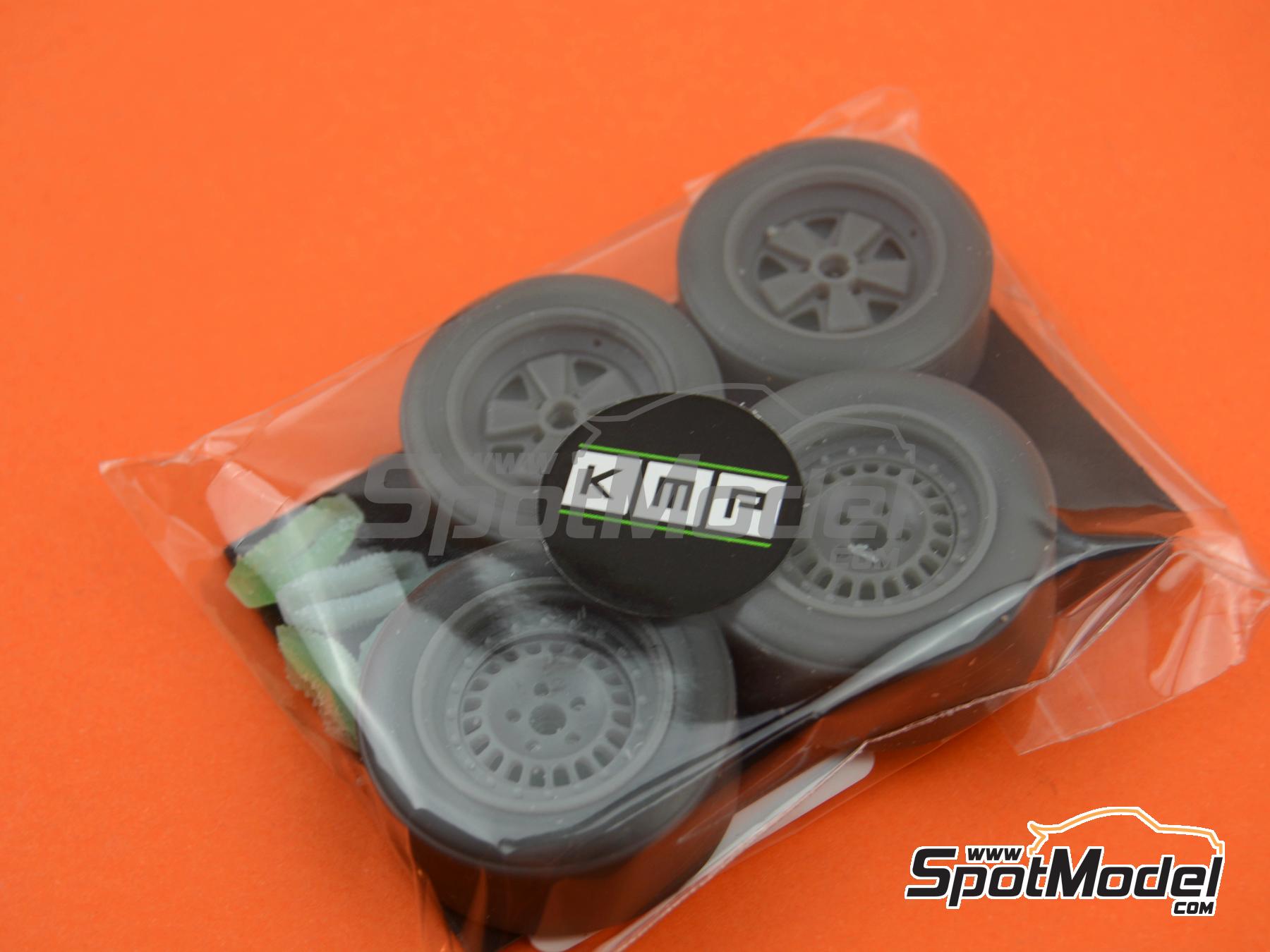 KMP Kool Models Production TK24224: Rims and tyres set 1/24 scale ...