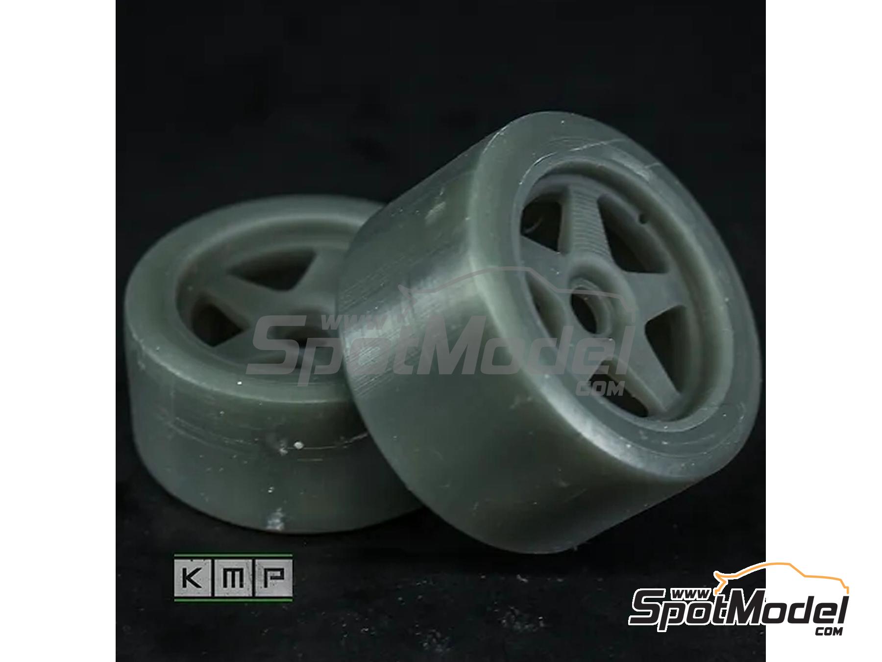 Image 2: Enkei 5 spokes - Ferrari F40 LM | Rims and tyres set in 1/24 scale manufactured by KMP Kool Models Production (ref.&nbsp;KMP-TK24249, also TK24249)