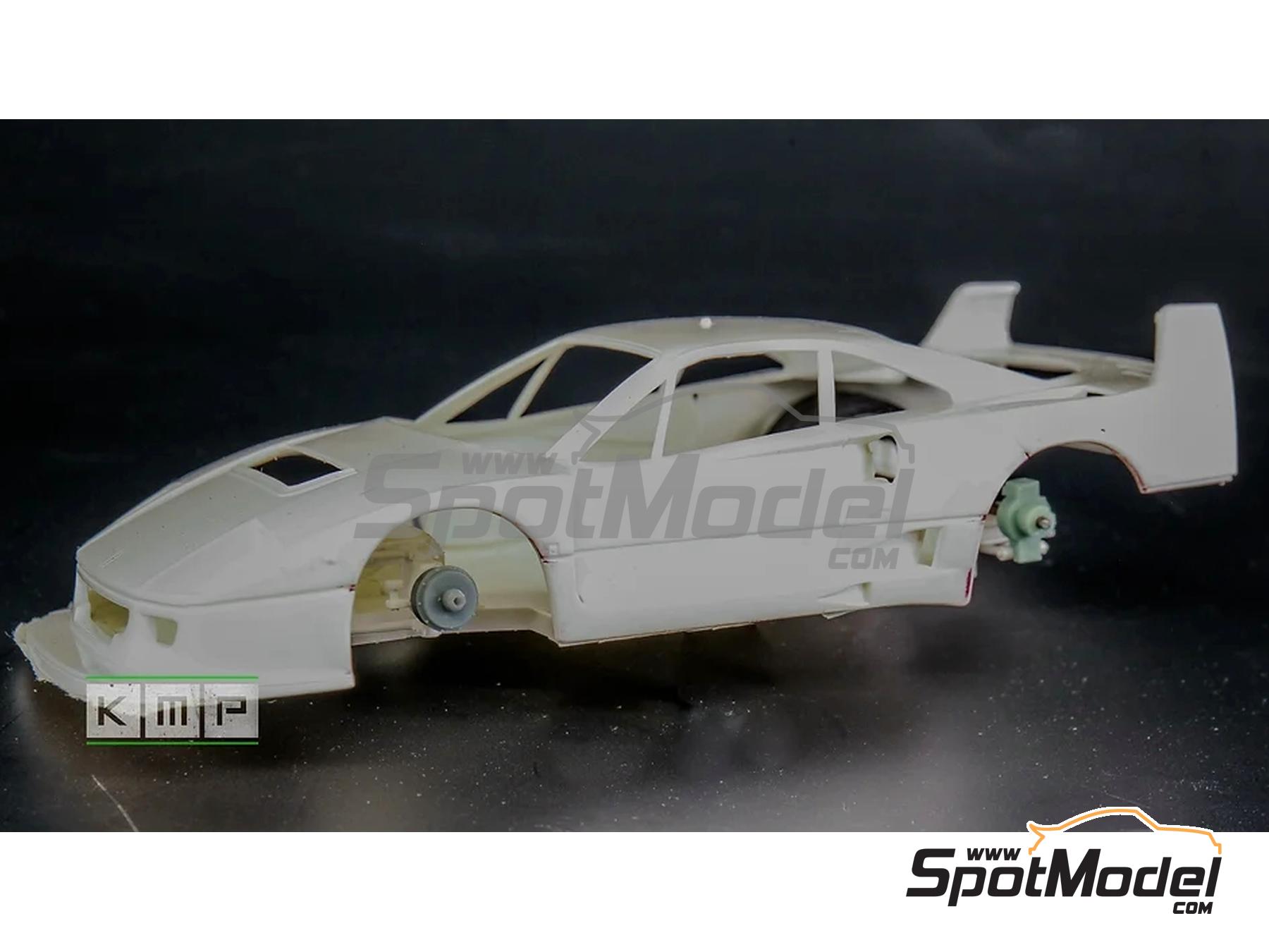 Image 5: Enkei 5 spokes - Ferrari F40 LM | Rims and tyres set in 1/24 scale manufactured by KMP Kool Models Production (ref.&nbsp;KMP-TK24249, also TK24249)