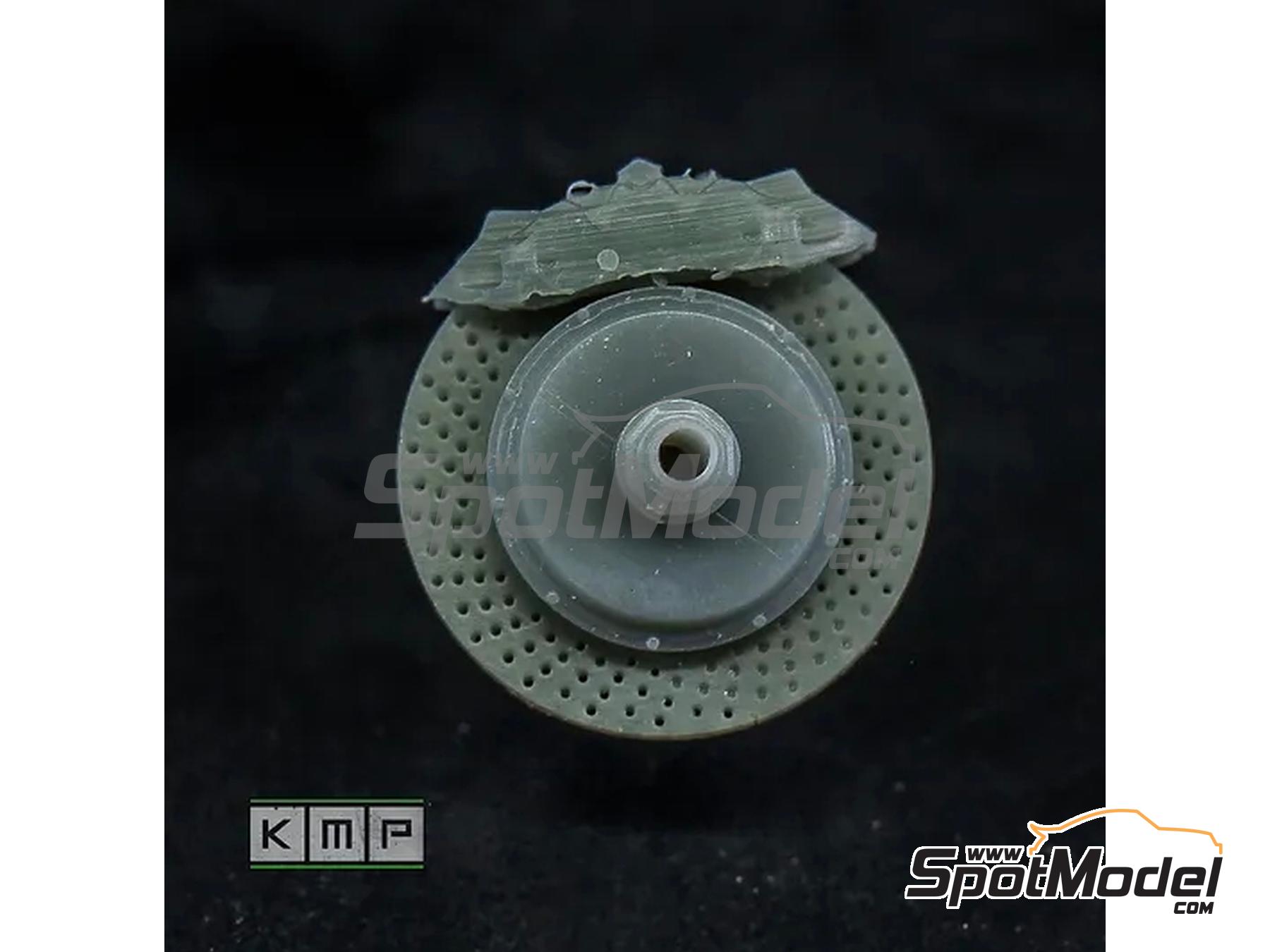 Image 6: Enkei 5 spokes - Ferrari F40 LM | Rims and tyres set in 1/24 scale manufactured by KMP Kool Models Production (ref.&nbsp;KMP-TK24249, also TK24249)