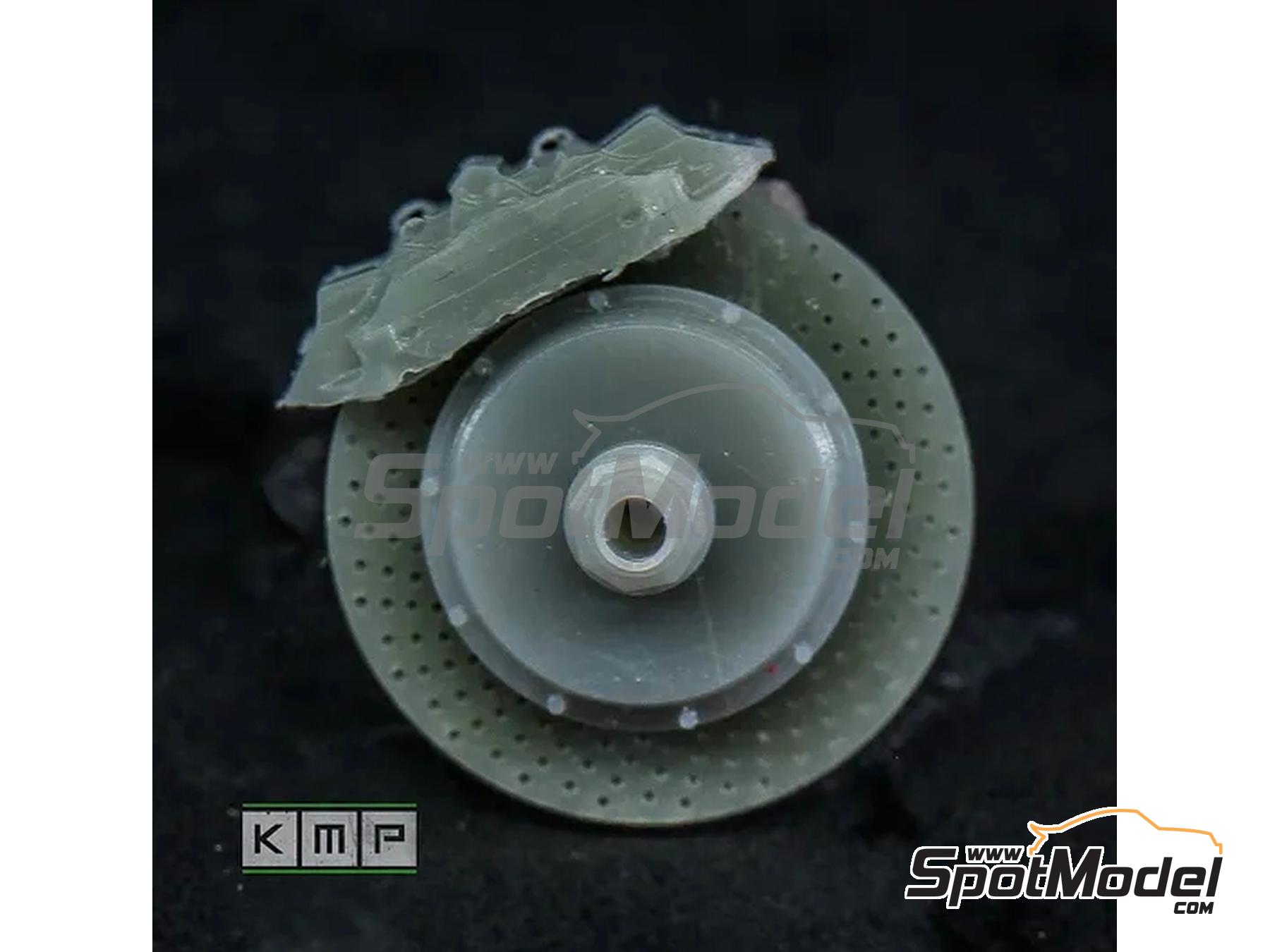 Image 7: Enkei 5 spokes - Ferrari F40 LM | Rims and tyres set in 1/24 scale manufactured by KMP Kool Models Production (ref.&nbsp;KMP-TK24249, also TK24249)