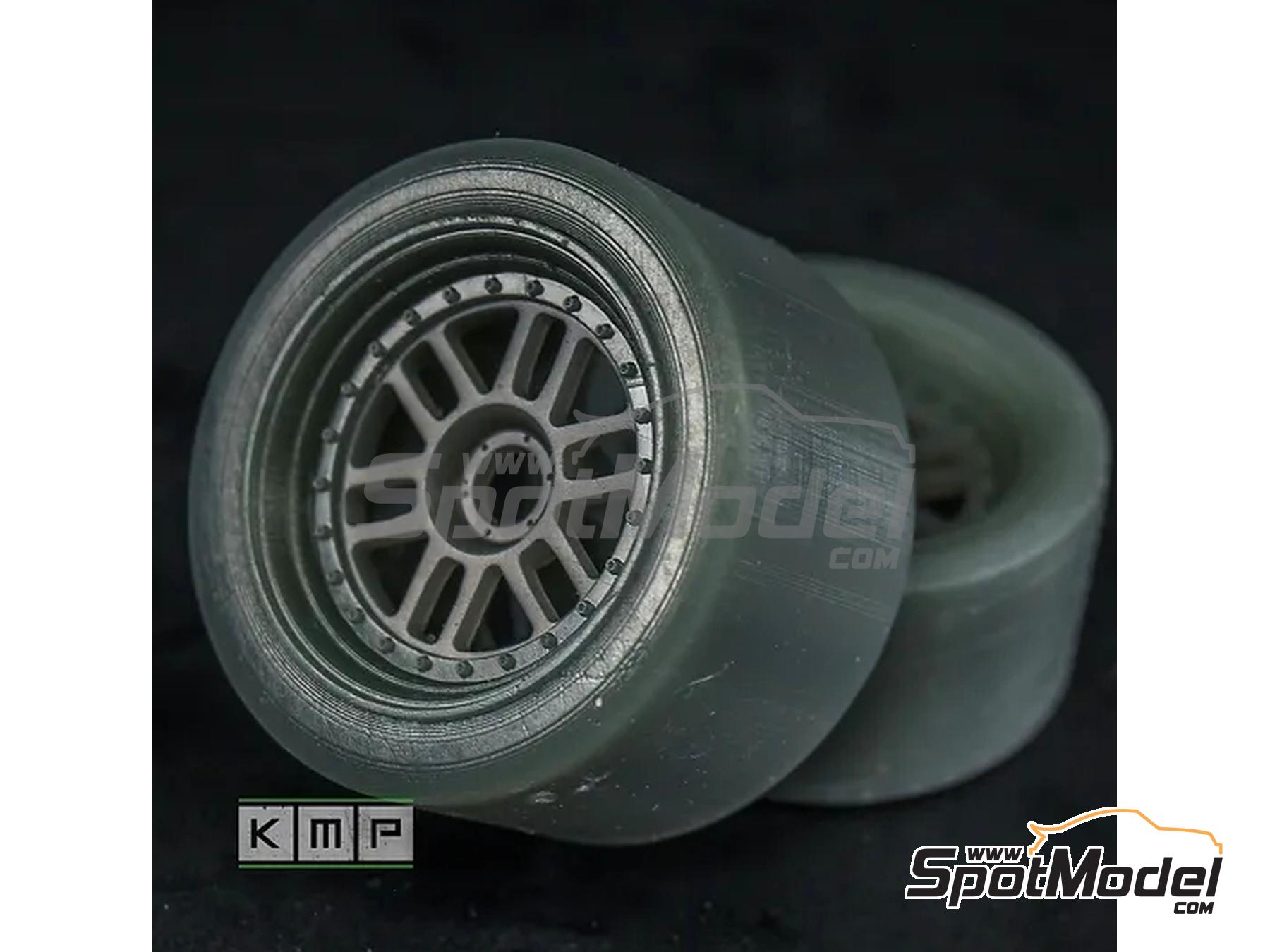 Image 2: Enkei - Ferrari F40 LM | Rims and tyres set in 1/24 scale manufactured by KMP Kool Models Production (ref. KMP-TK24250, also TK24250)