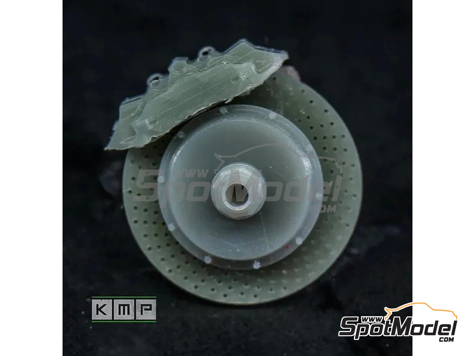 Image 5: Enkei - Ferrari F40 LM | Rims and tyres set in 1/24 scale manufactured by KMP Kool Models Production (ref. KMP-TK24250, also TK24250)